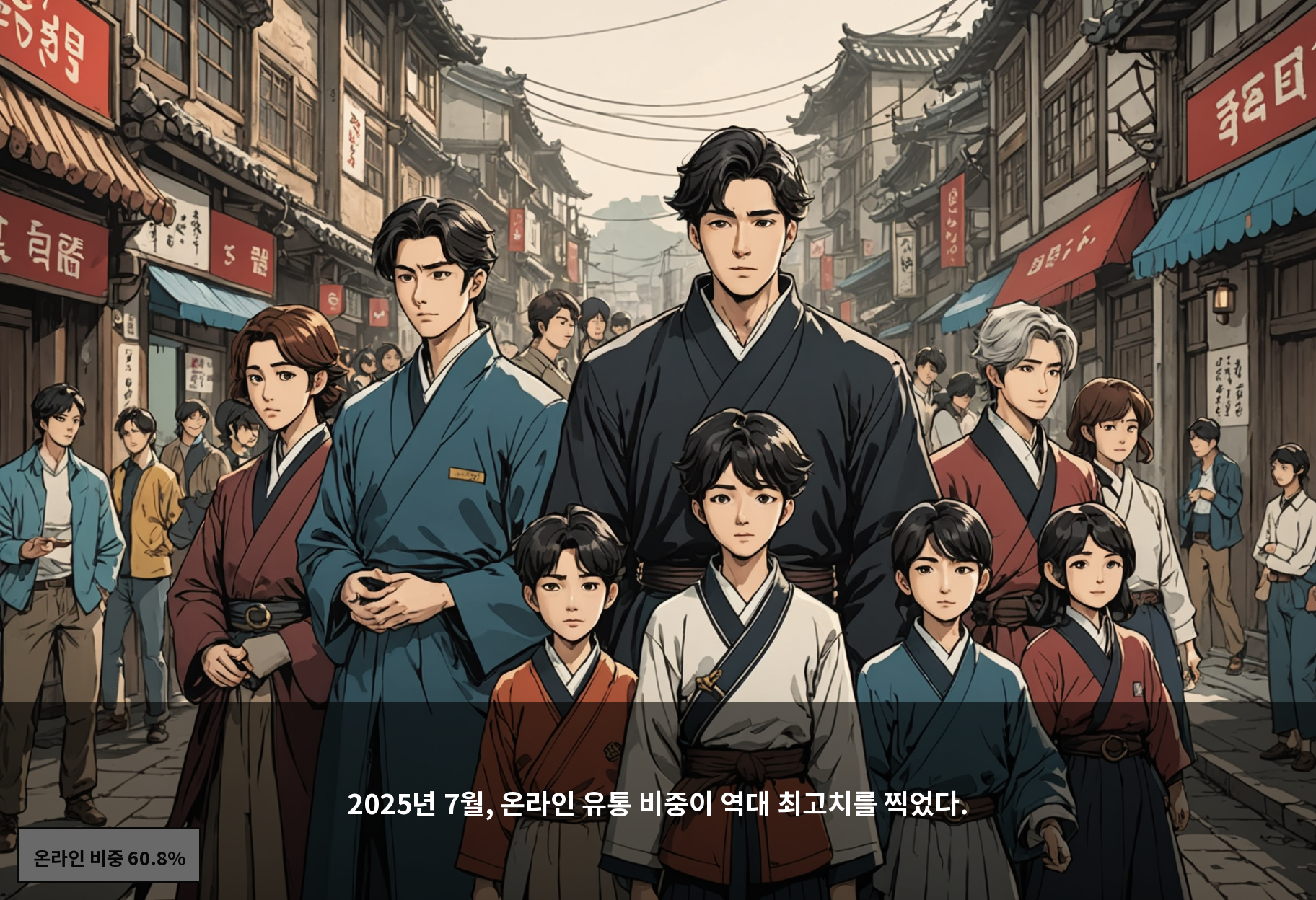 온라인이 오프라인을 이긴 게 아니라, 오프라인 안에서도 이미 승자와 패자가 갈렸다?