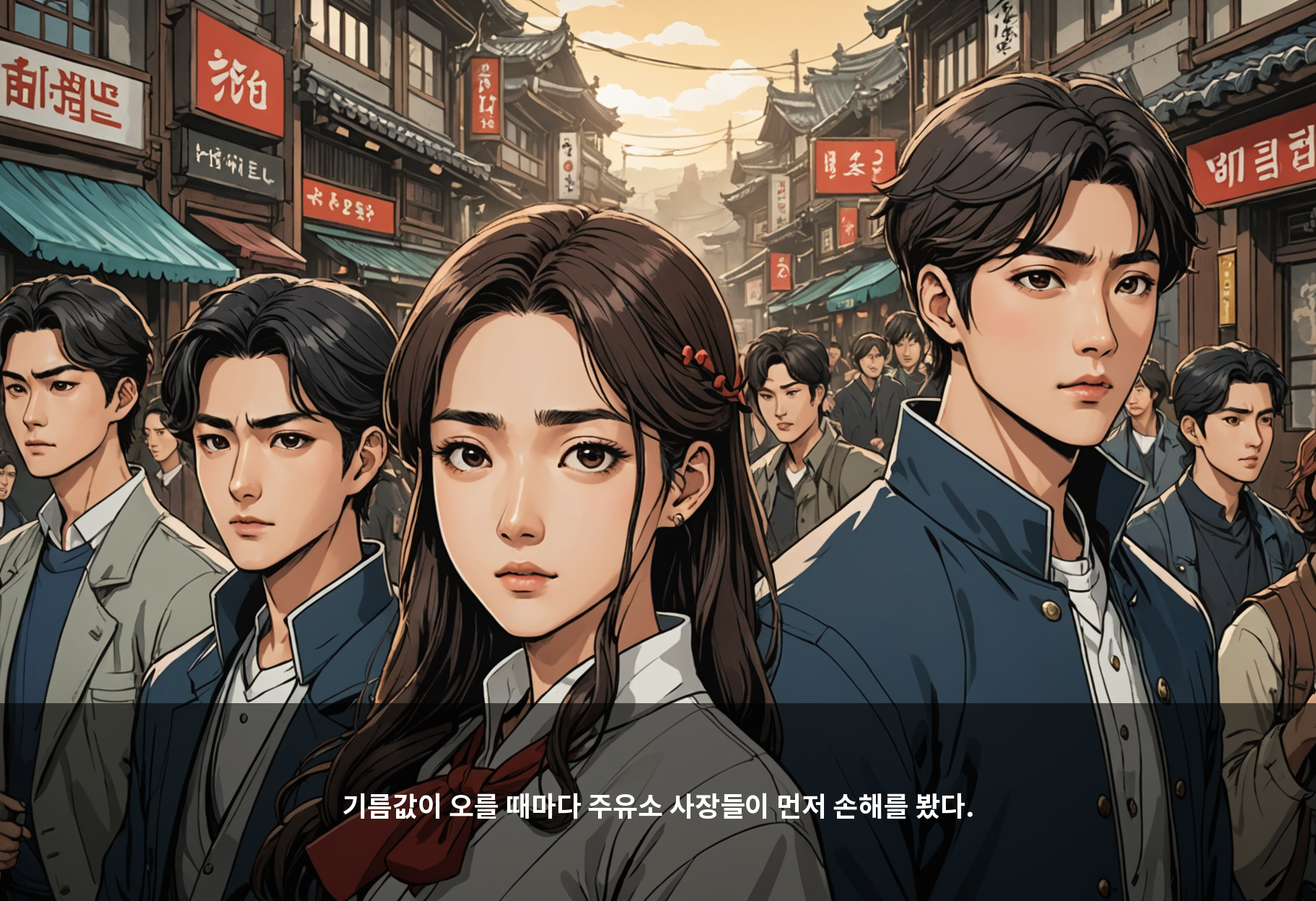 기름값이 오를 때마다 주유소 사장들이 먼저 손해를 봤다.