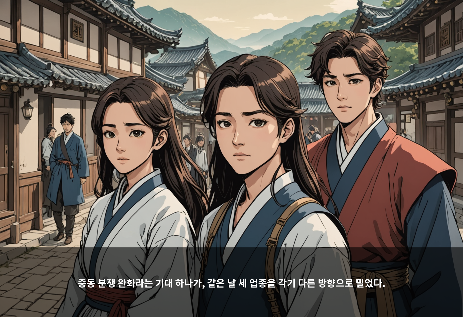중동 분쟁 완화라는 기대 하나가, 같은 날 세 업종을 각기 다른 방향으로 밀었다.