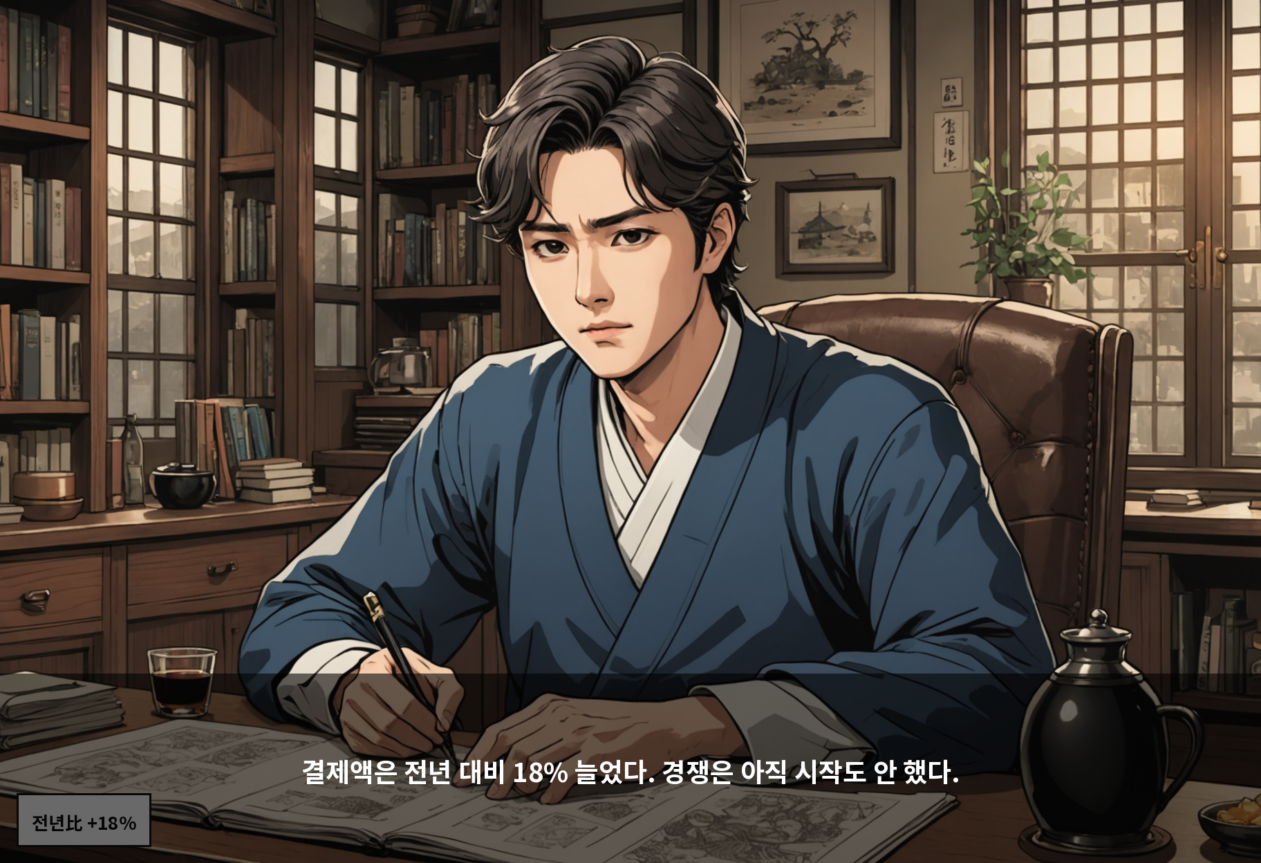 결제액은 전년 대비 18% 늘었다. 경쟁은 아직 시작도 안 했다.