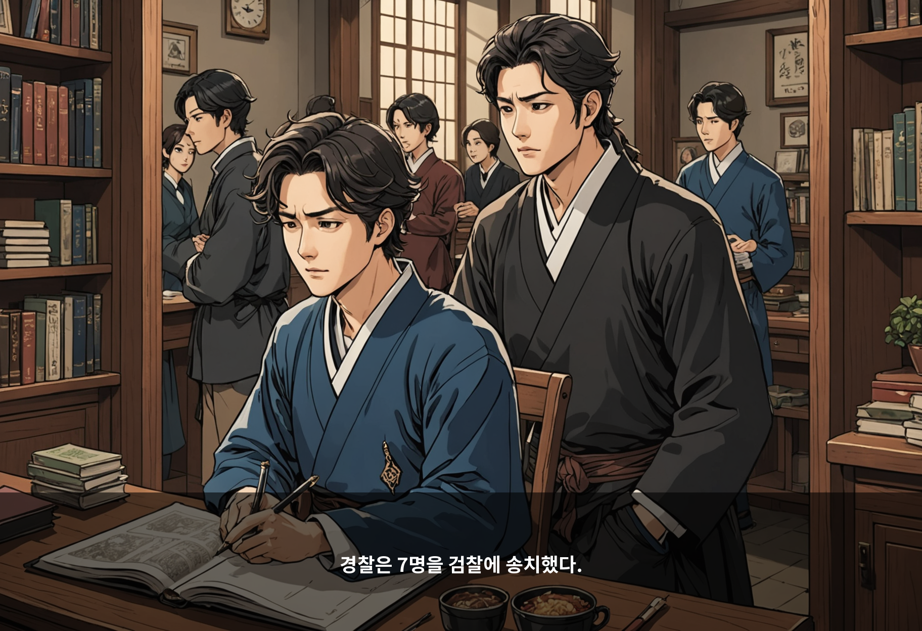 경찰은 7명을 검찰에 송치했다.