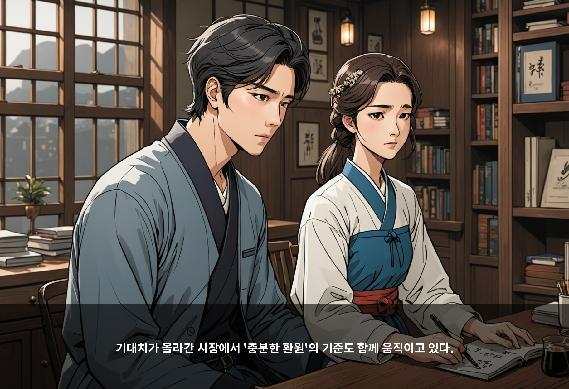 기대치가 올라간 시장에서 '충분한 환원'의 기준도 함께 움직이고 있다.