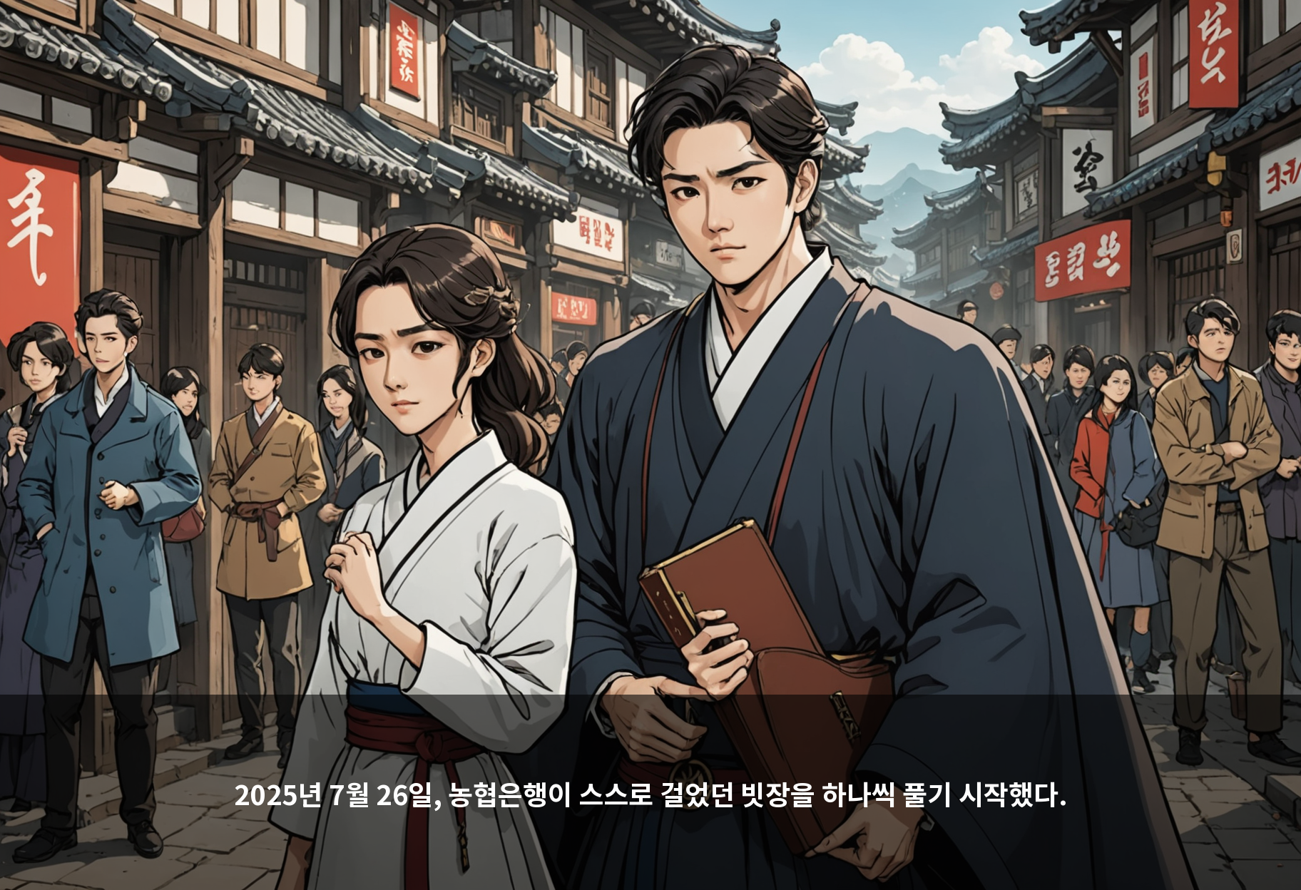 2025년 7월 26일, 농협은행이 스스로 걸었던 빗장을 하나씩 풀기 시작했다.