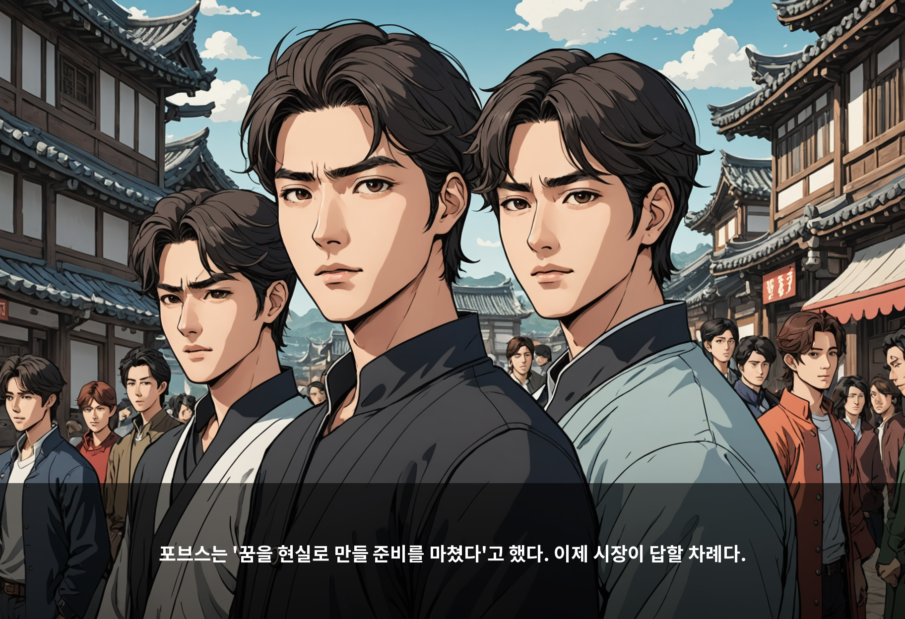 포브스는 '꿈을 현실로 만들 준비를 마쳤다'고 했다. 이제 시장이 답할 차례다.