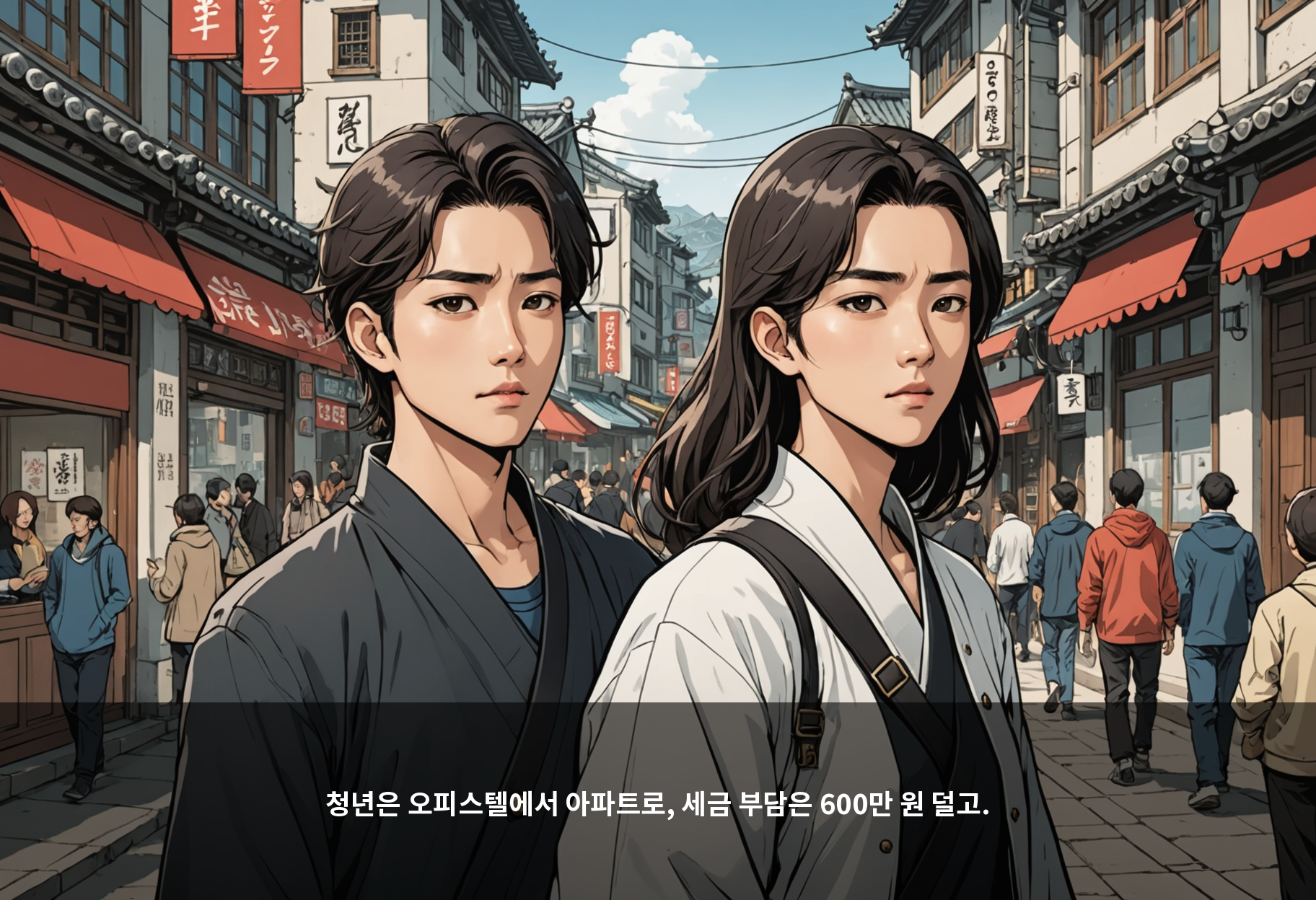 청년은 오피스텔에서 아파트로, 세금 부담은 600만 원 덜고.
