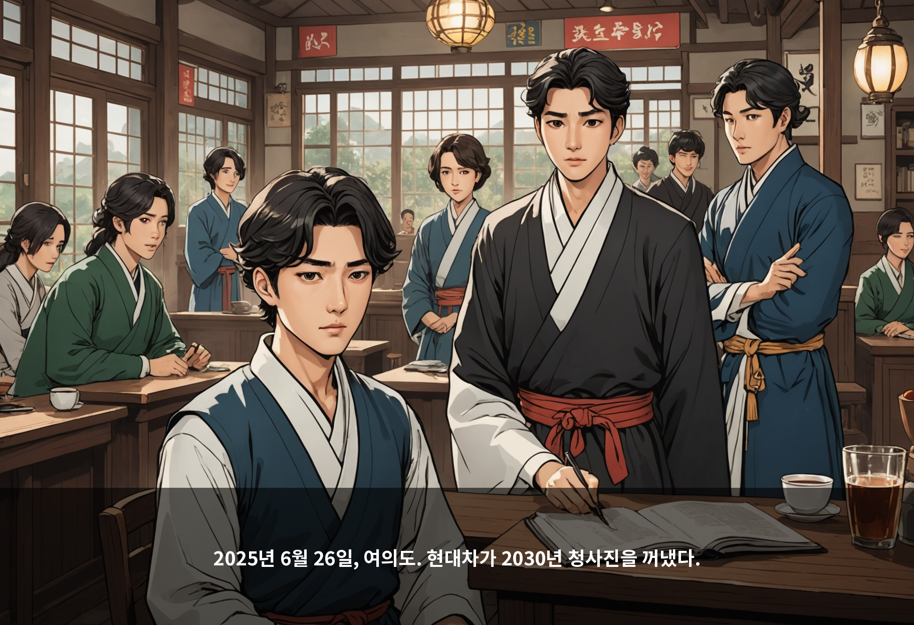 2025년 6월 26일, 여의도. 현대차가 2030년 청사진을 꺼냈다.