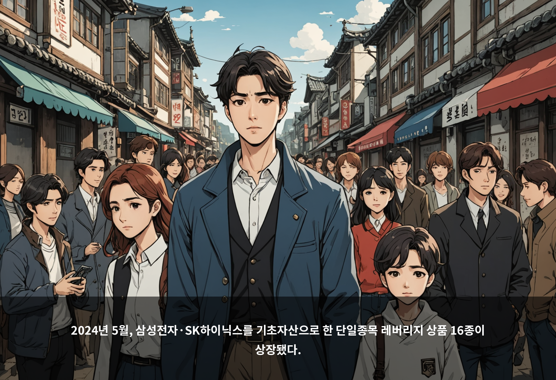 2024년 5월, 삼성전자·SK하이닉스를 기초자산으로 한 단일종목 레버리지 상품 16종이 상장됐다.