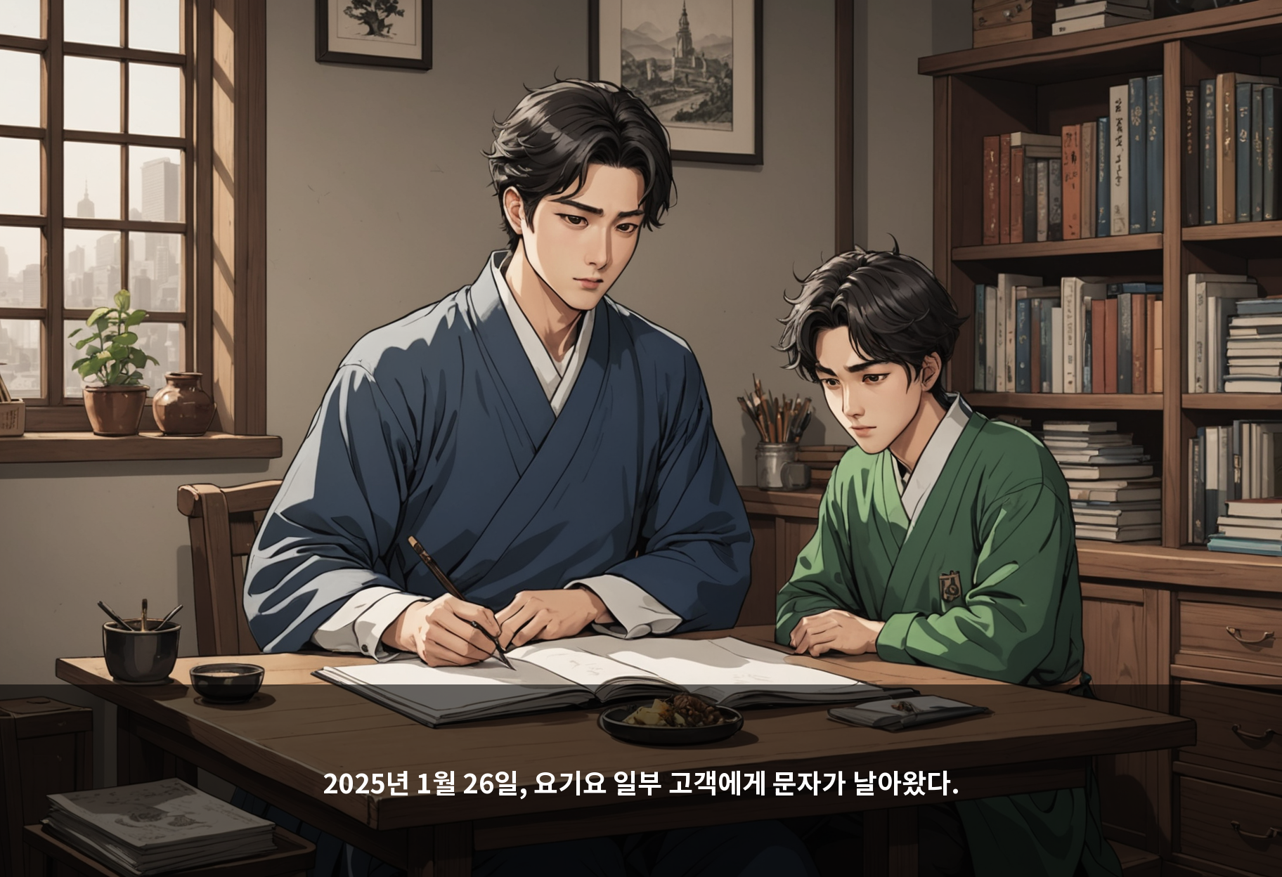 2025년 1월 26일, 요기요 일부 고객에게 문자가 날아왔다.