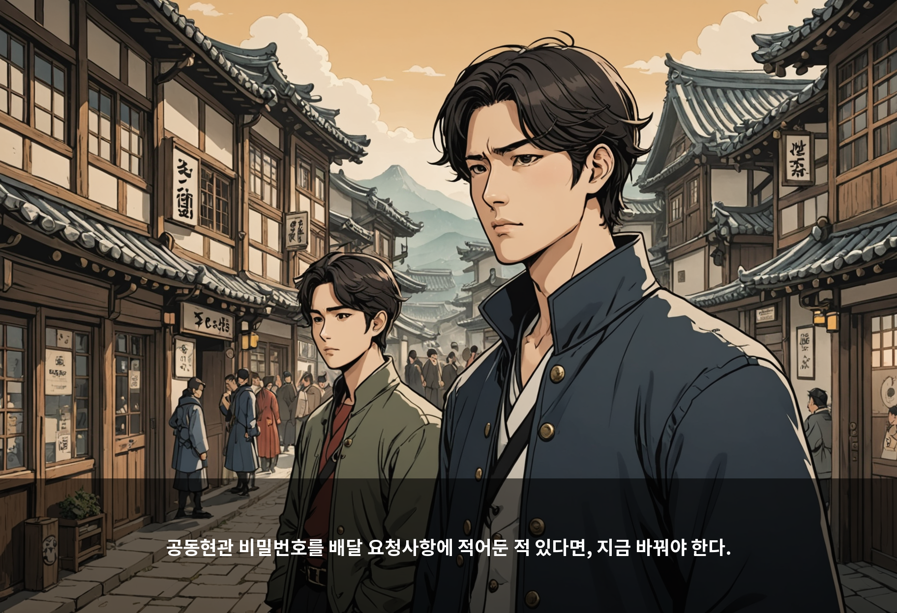 공동현관 비밀번호를 배달 요청사항에 적어둔 적 있다면, 지금 바꿔야 한다.