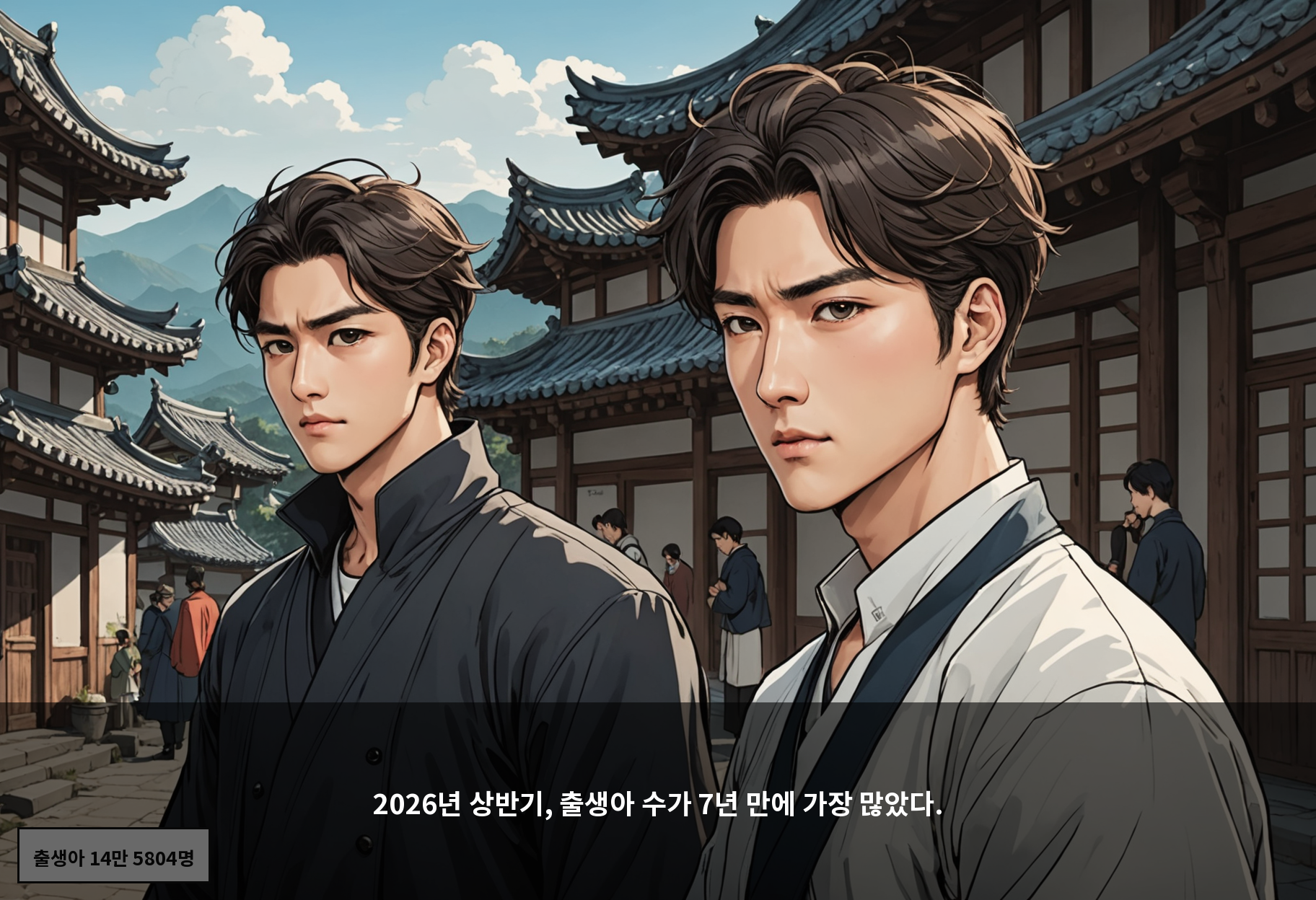 2026년 상반기, 출생아 수가 7년 만에 가장 많았다.