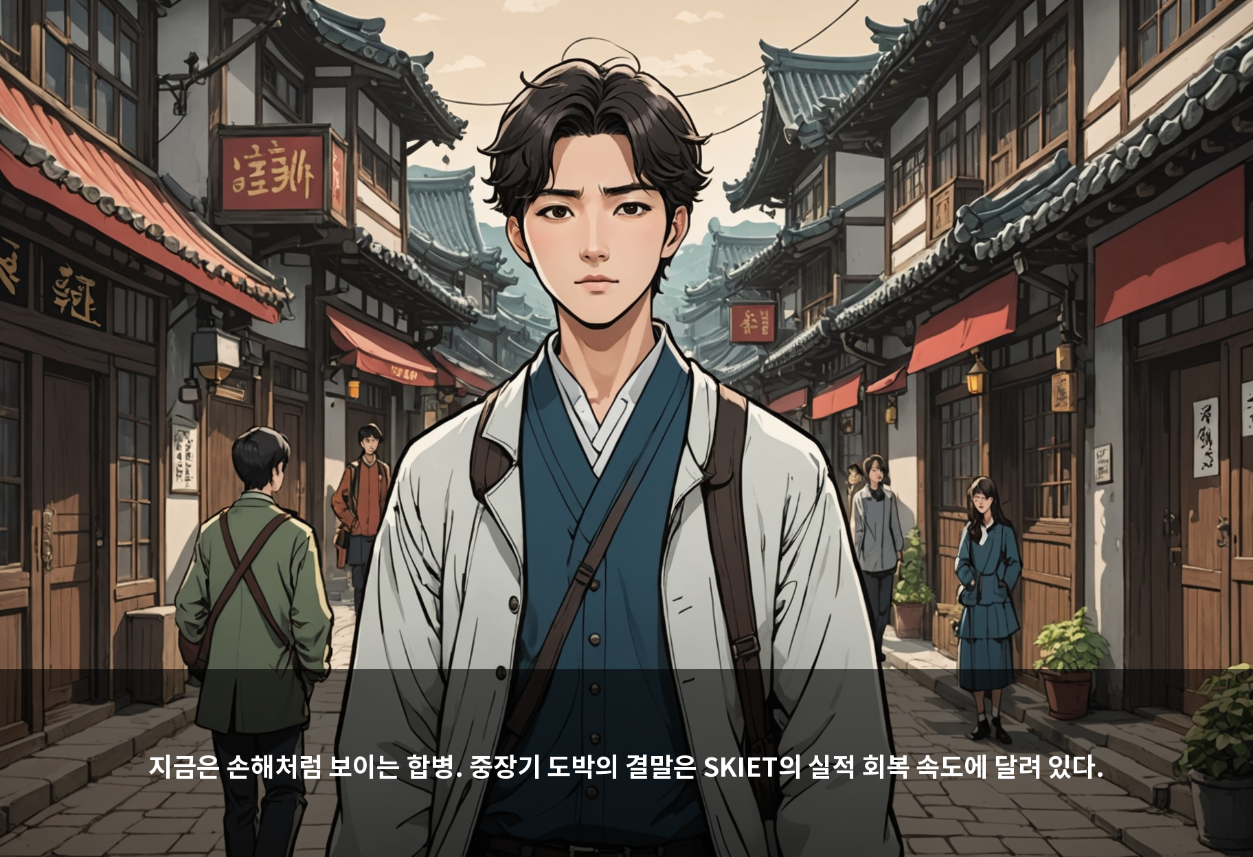 지금은 손해처럼 보이는 합병. 중장기 도박의 결말은 SKIET의 실적 회복 속도에 달려 있다.