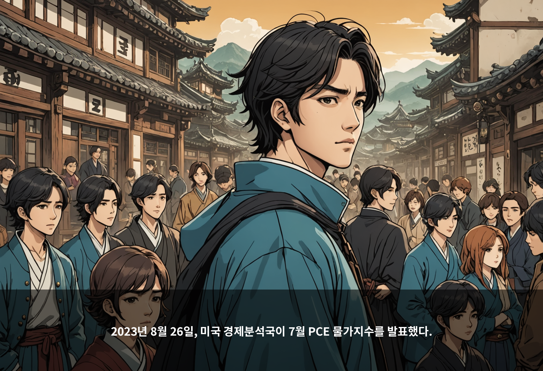 2023년 8월 26일, 미국 경제분석국이 7월 PCE 물가지수를 발표했다.