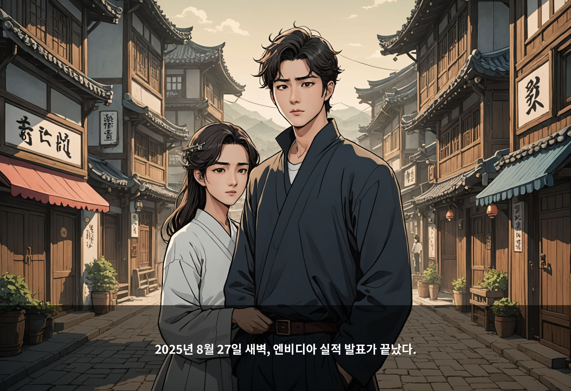 2025년 8월 27일 새벽, 엔비디아 실적 발표가 끝났다.