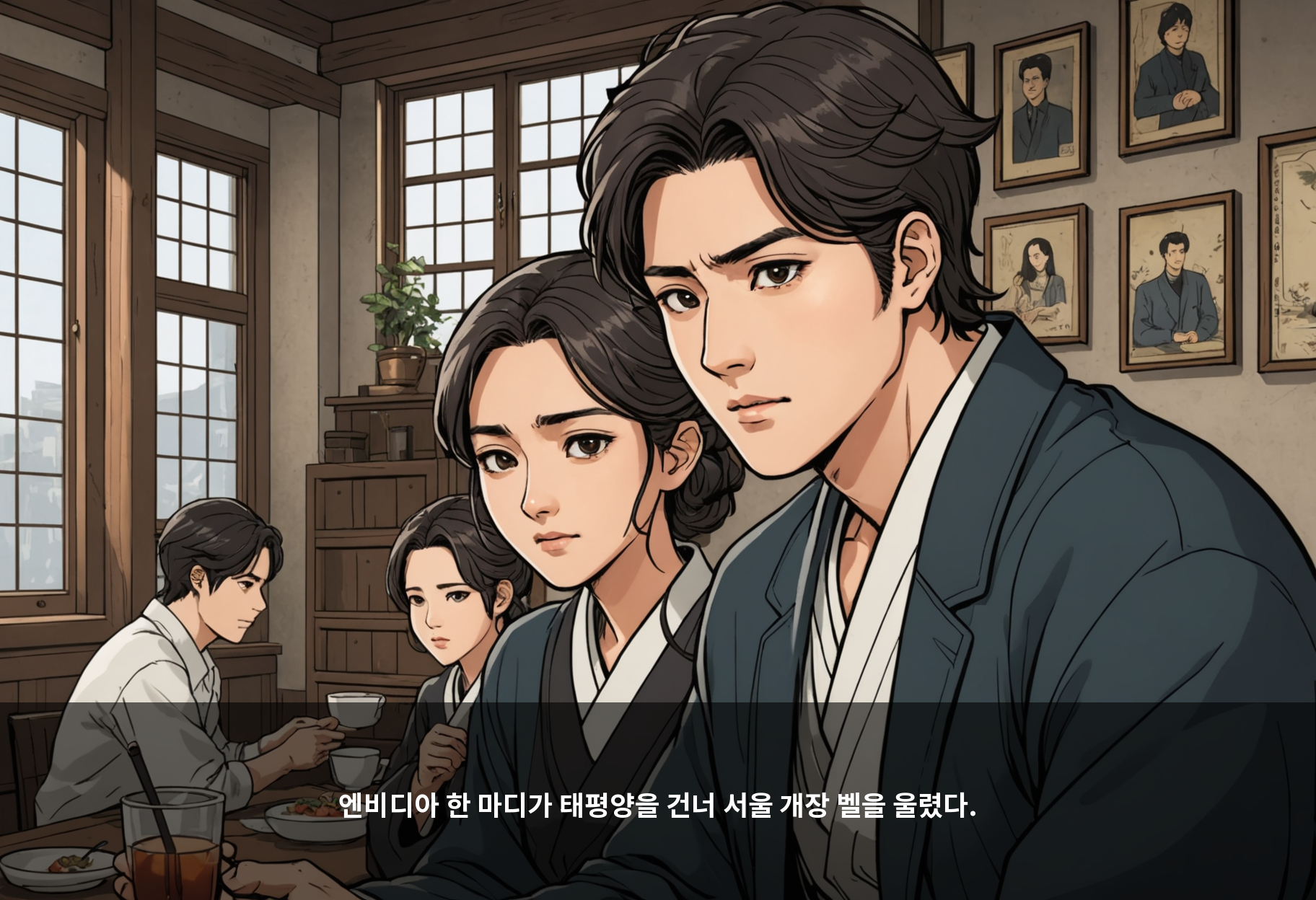 엔비디아 한 마디가 태평양을 건너 서울 개장 벨을 울렸다.