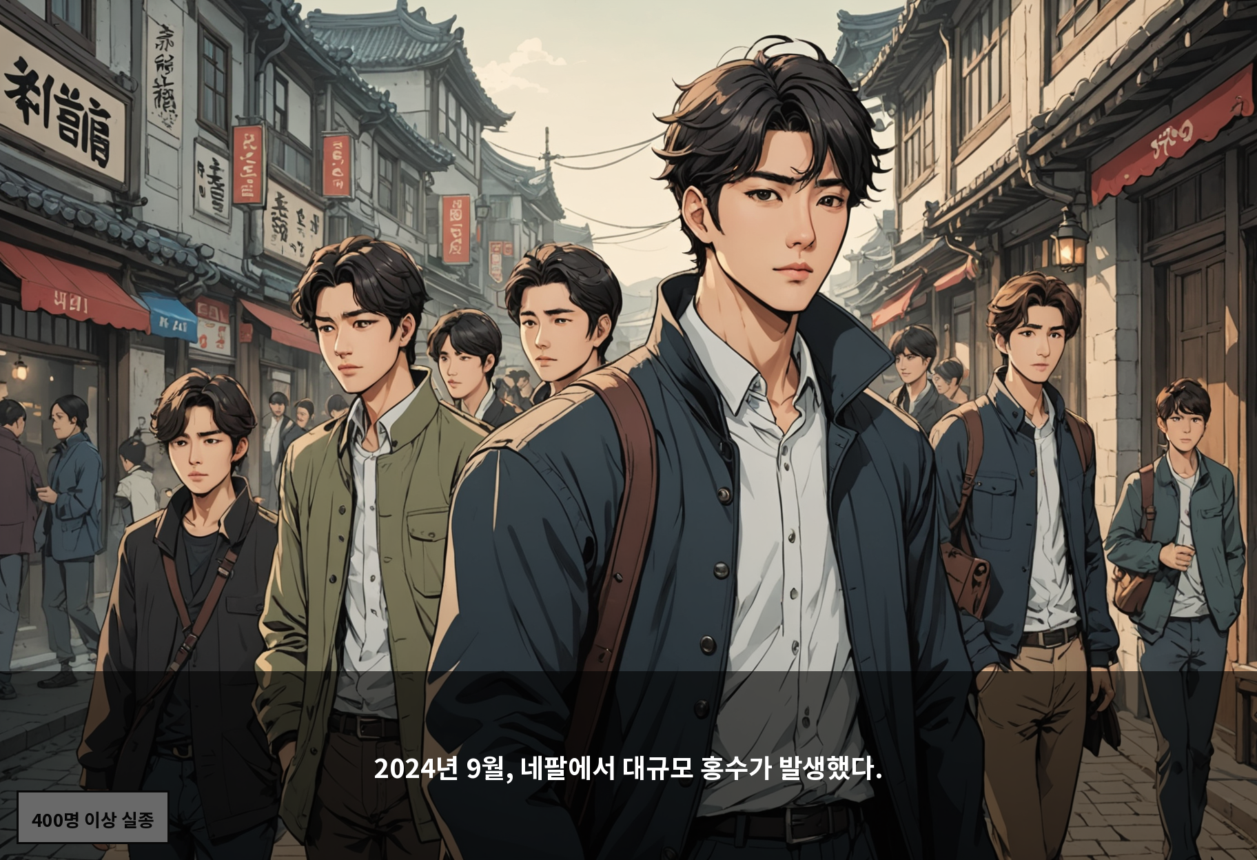 2024년 9월, 네팔에서 대규모 홍수가 발생했다.