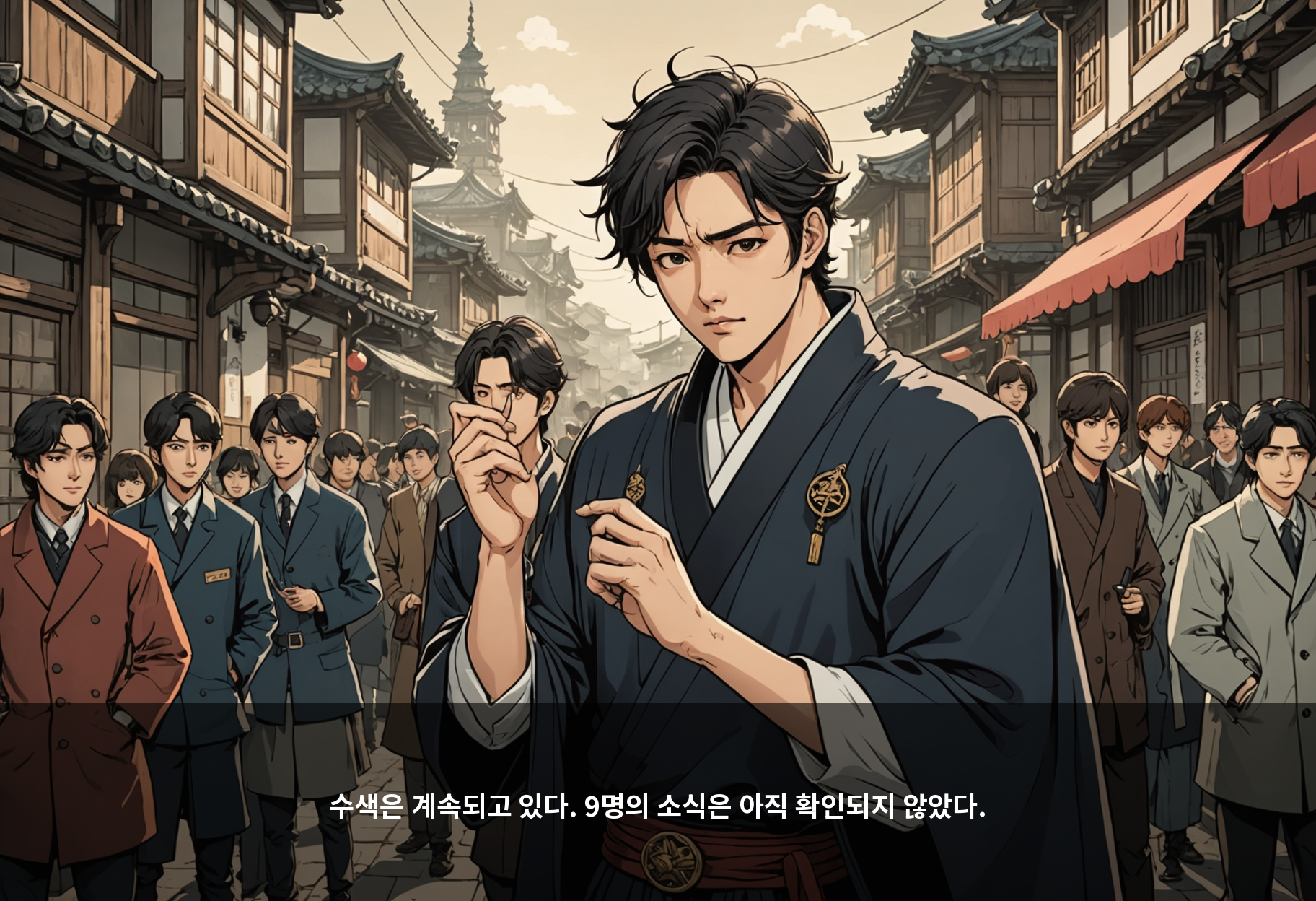 수색은 계속되고 있다. 9명의 소식은 아직 확인되지 않았다.