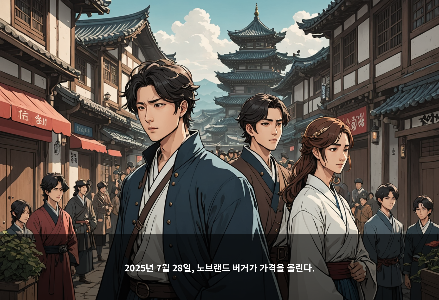 2025년 7월 28일, 노브랜드 버거가 가격을 올린다.