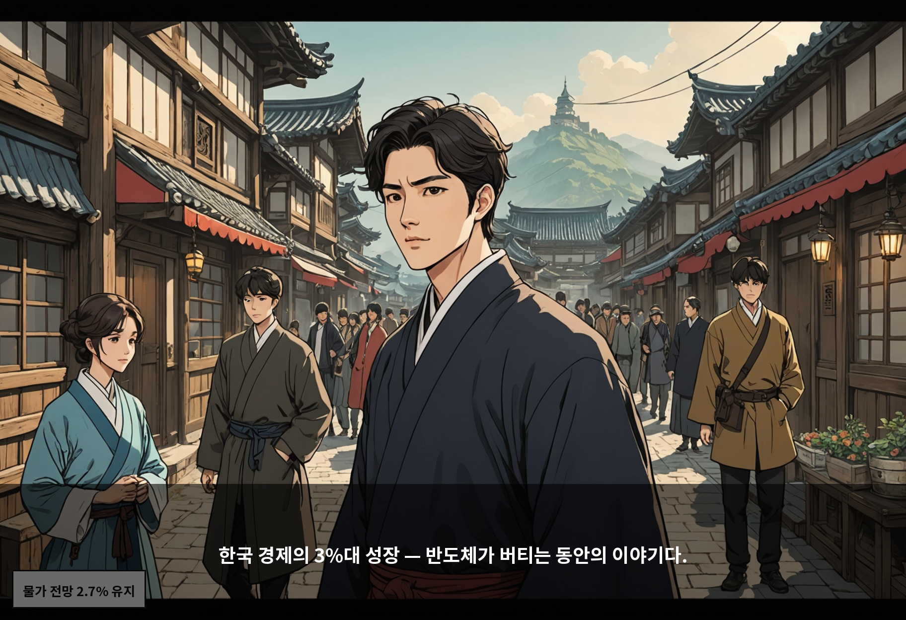한국 경제의 3%대 성장 — 반도체가 버티는 동안의 이야기다.