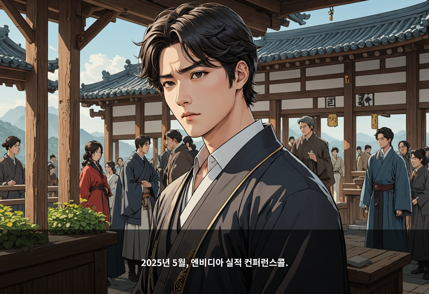 2025년 5월, 엔비디아 실적 컨퍼런스콜.