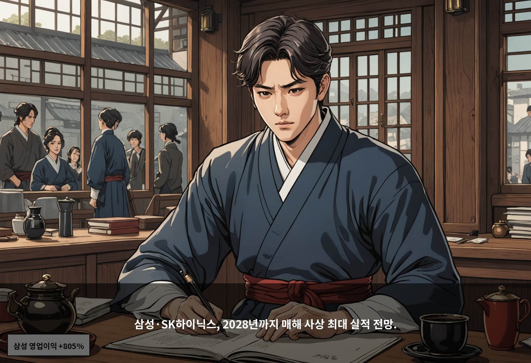 삼성·SK하이닉스, 2028년까지 매해 사상 최대 실적 전망.