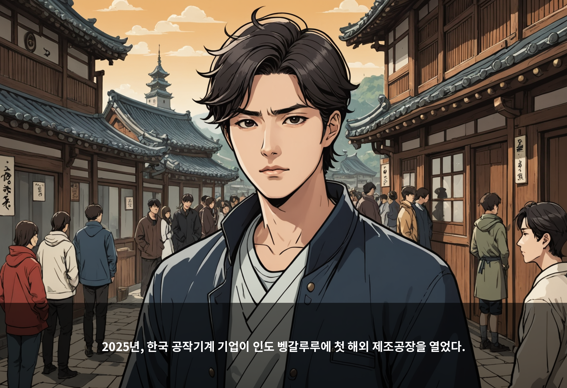 2025년, 한국 공작기계 기업이 인도 벵갈루루에 첫 해외 제조공장을 열었다.
