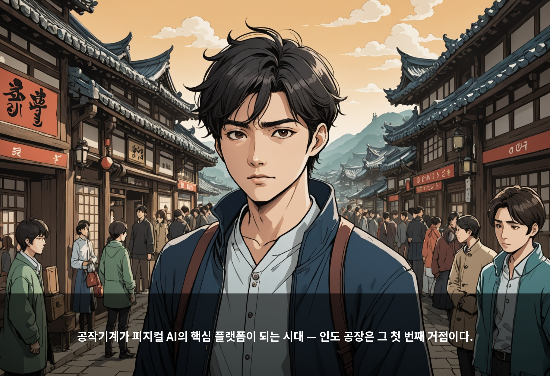 공작기계가 피지컬 AI의 핵심 플랫폼이 되는 시대 — 인도 공장은 그 첫 번째 거점이다.