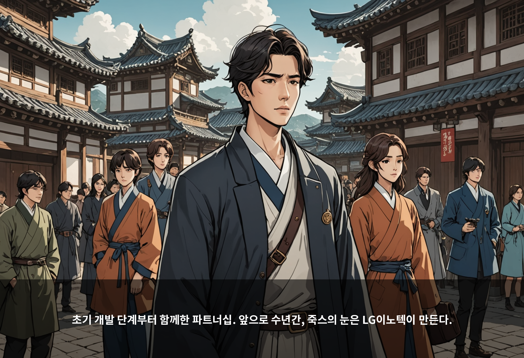 초기 개발 단계부터 함께한 파트너십. 앞으로 수년간, 죽스의 눈은 LG이노텍이 만든다.