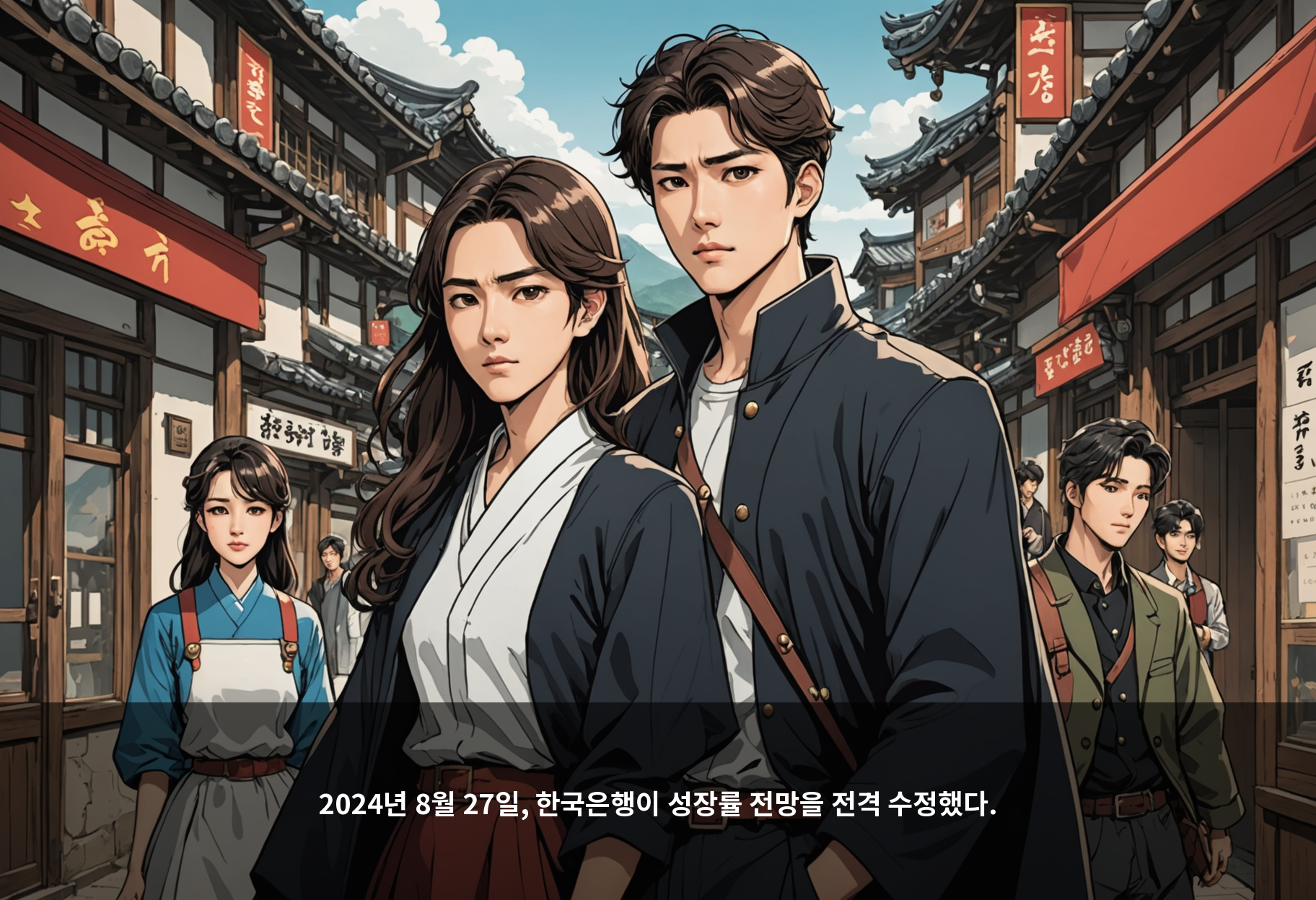 2024년 8월 27일, 한국은행이 성장률 전망을 전격 수정했다.