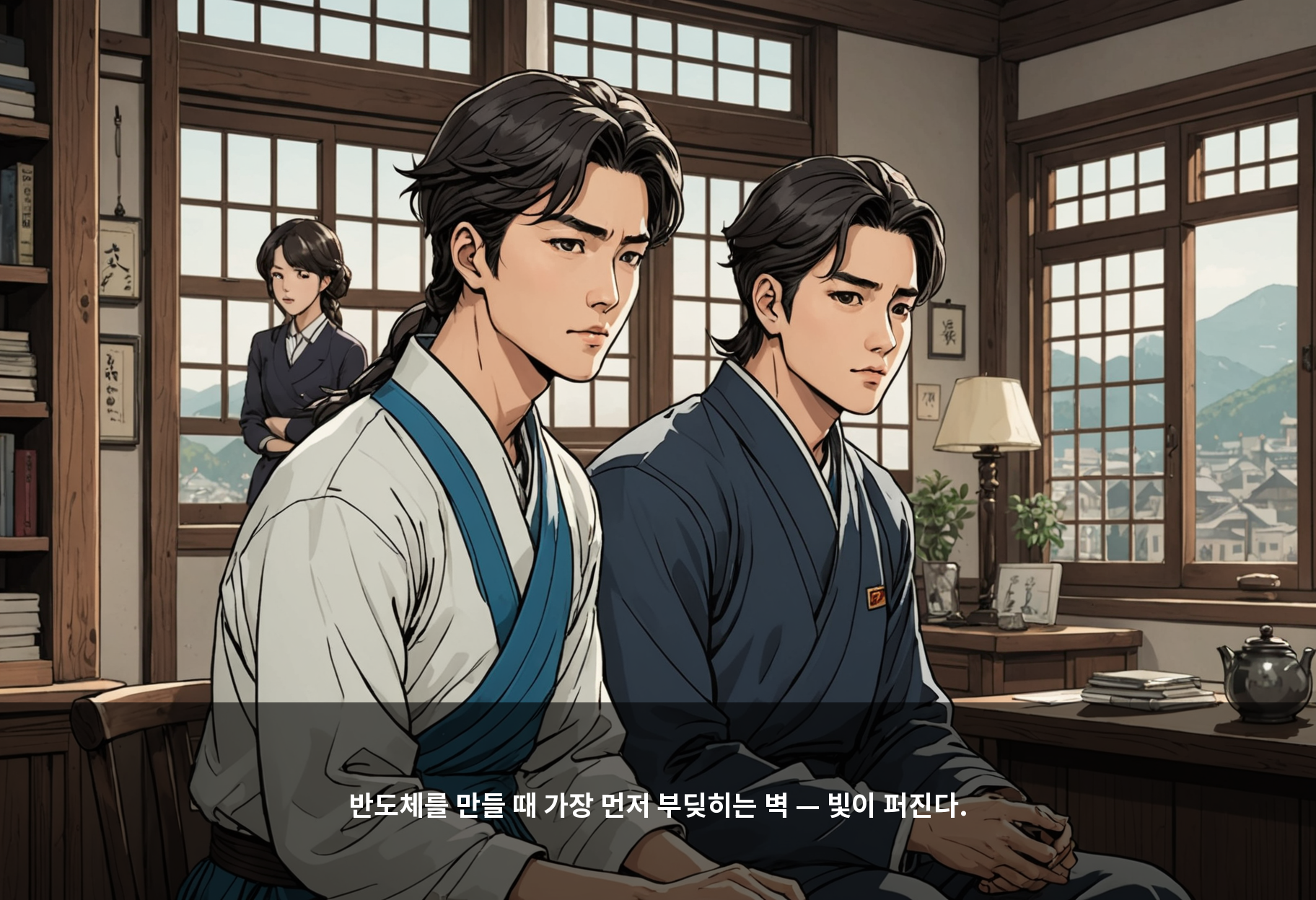 반도체를 만들 때 가장 먼저 부딪히는 벽 — 빛이 퍼진다.