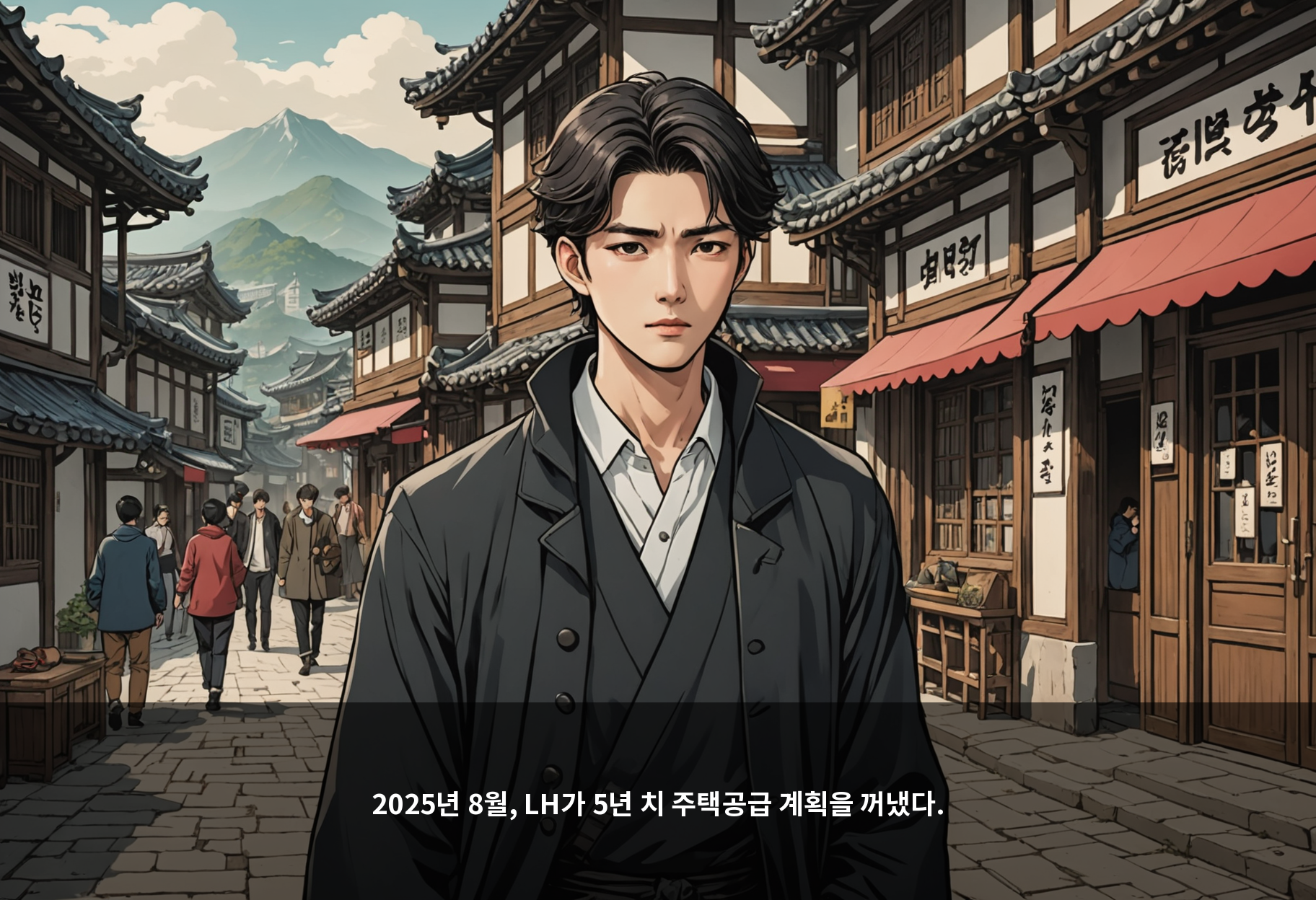 2025년 8월, LH가 5년 치 주택공급 계획을 꺼냈다.