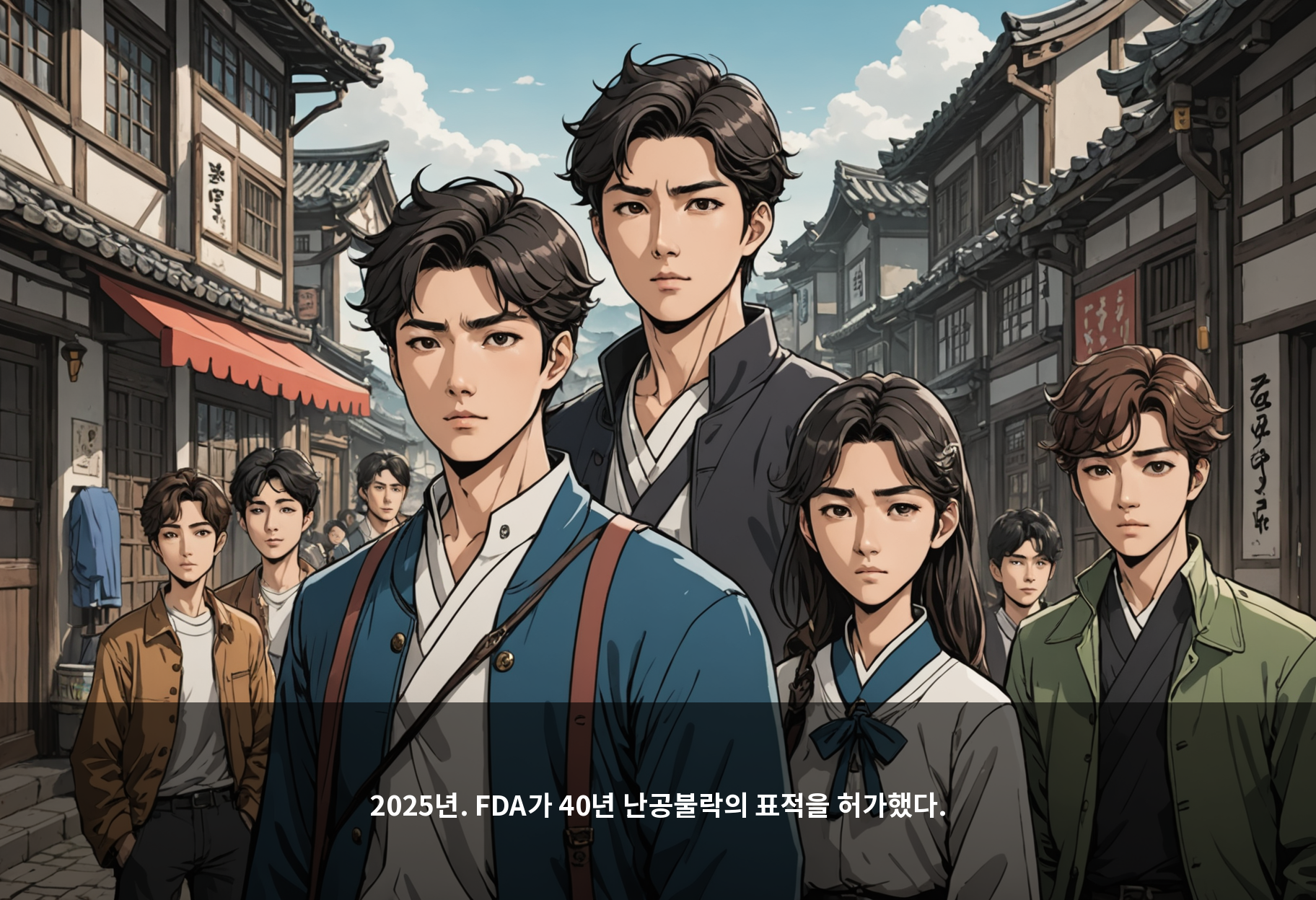 2025년. FDA가 40년 난공불락의 표적을 허가했다.
