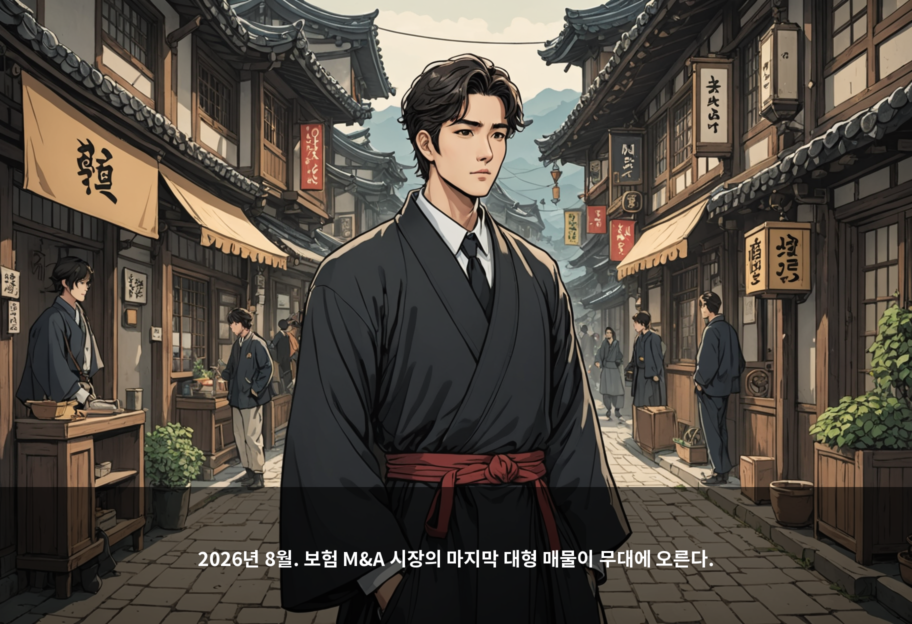 2026년 8월. 보험 M&A 시장의 마지막 대형 매물이 무대에 오른다.