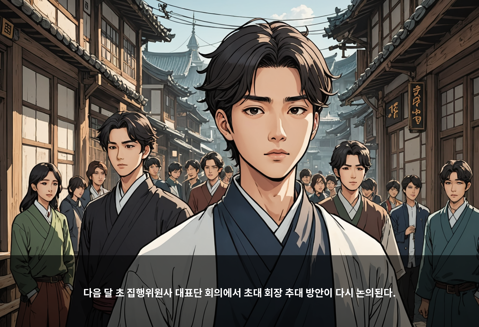 다음 달 초 집행위원사 대표단 회의에서 초대 회장 추대 방안이 다시 논의된다.