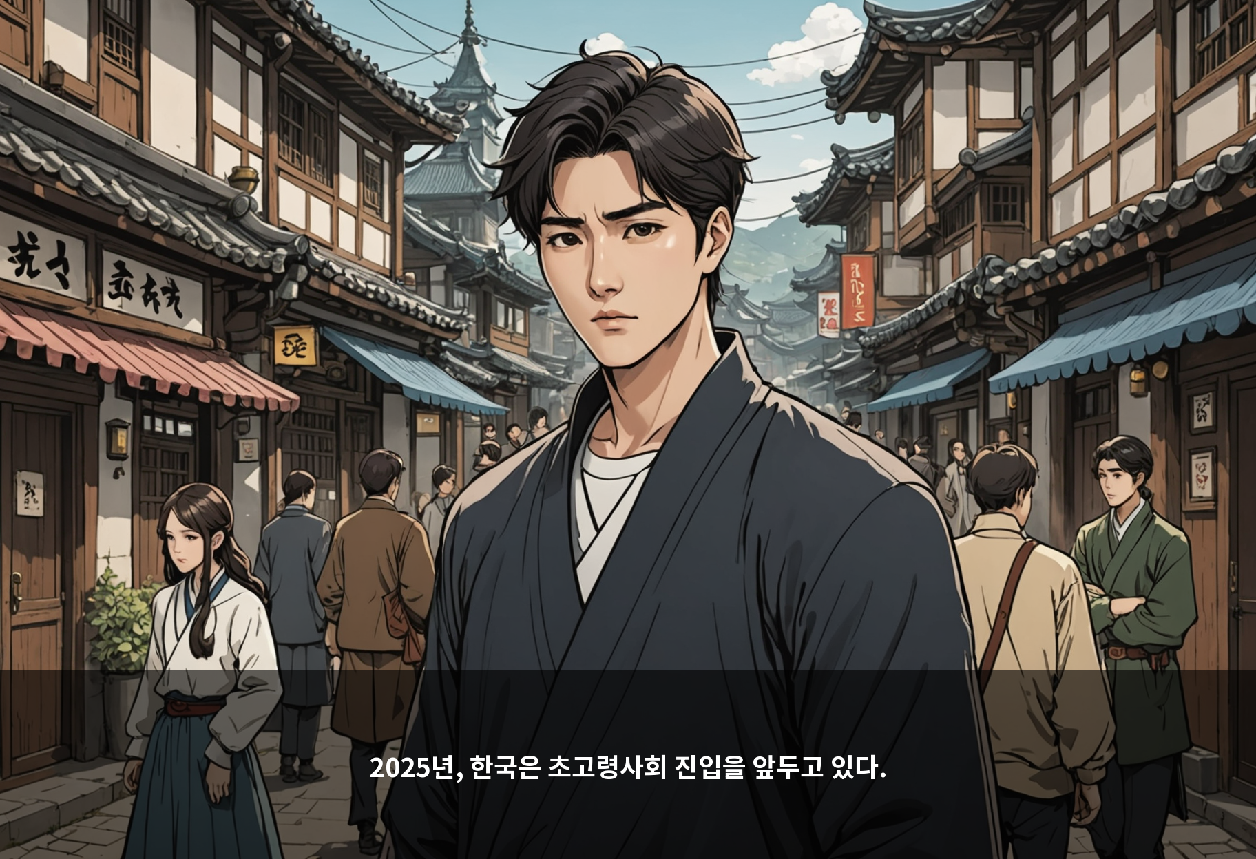 2025년, 한국은 초고령사회 진입을 앞두고 있다.