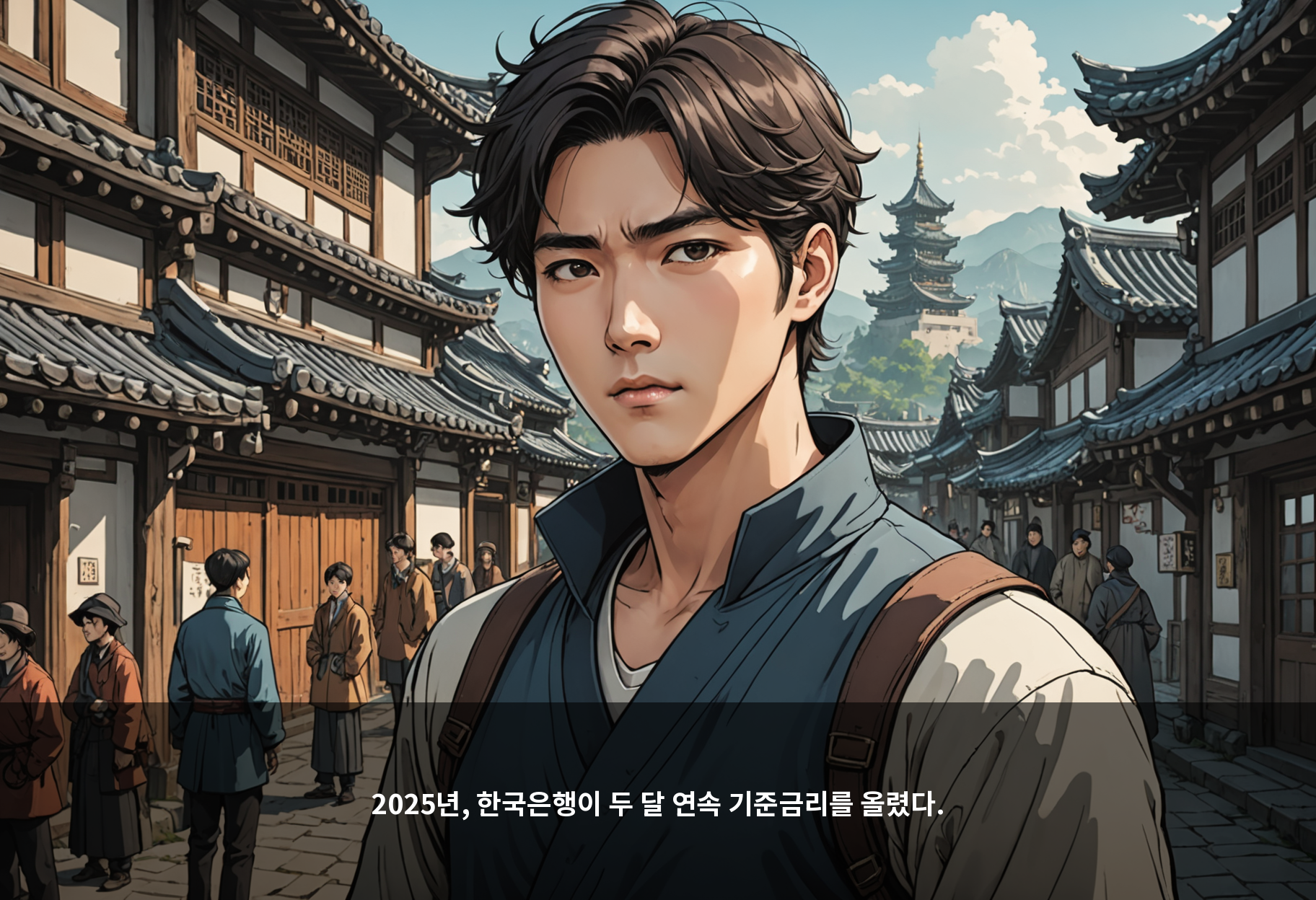 2025년, 한국은행이 두 달 연속 기준금리를 올렸다.