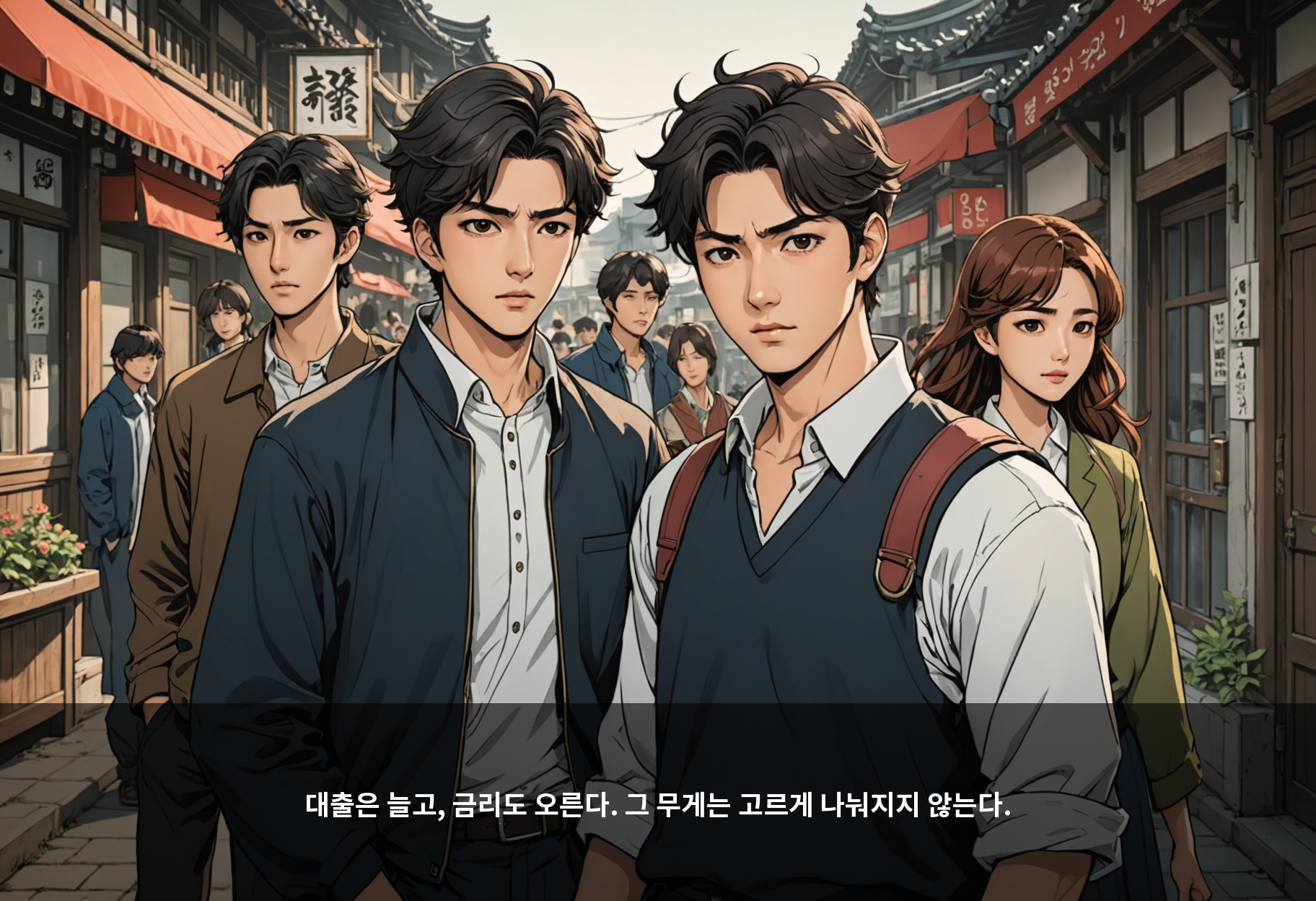 대출은 늘고, 금리도 오른다. 그 무게는 고르게 나눠지지 않는다.
