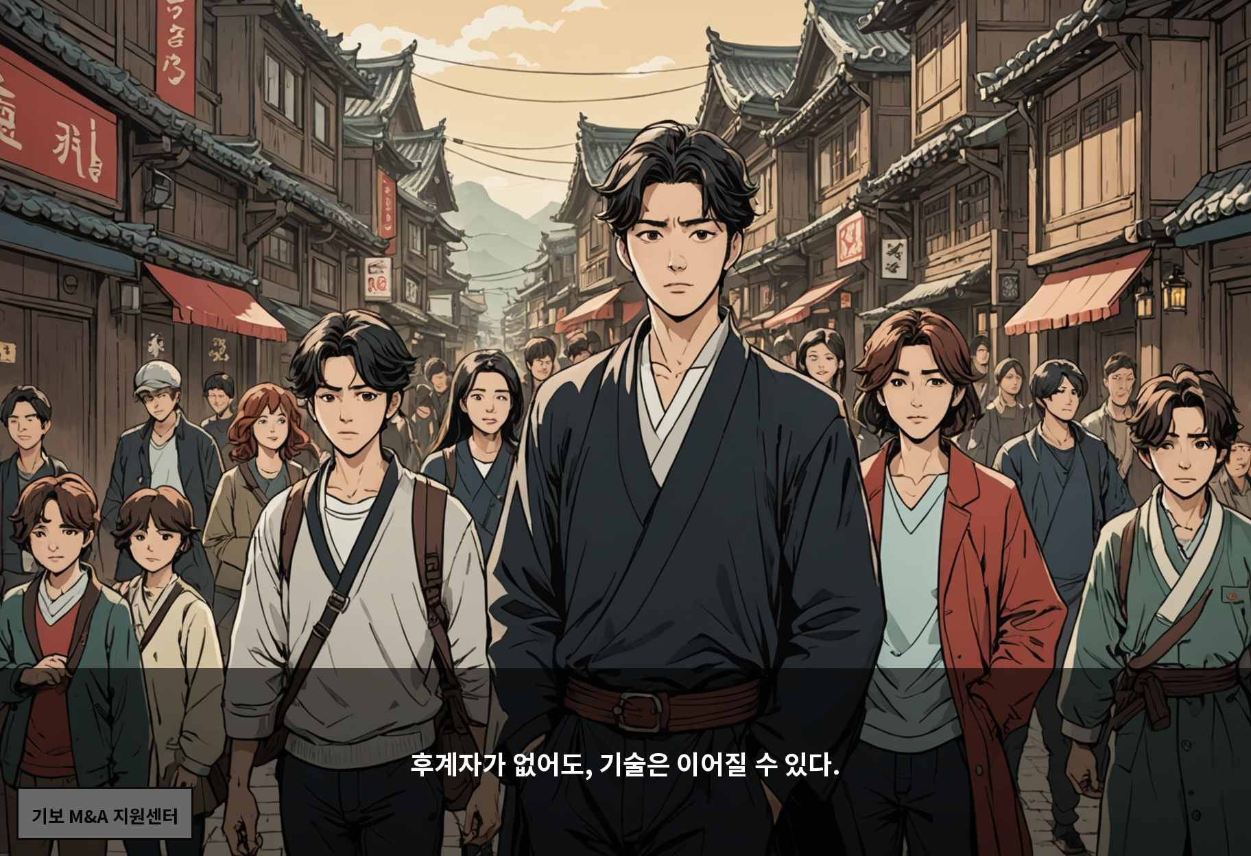 후계자가 없어도, 기술은 이어질 수 있다.
