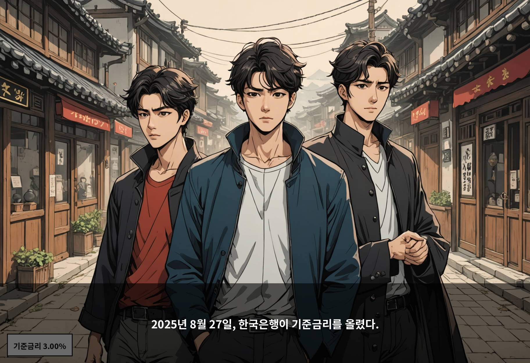 2025년 8월 27일, 한국은행이 기준금리를 올렸다.