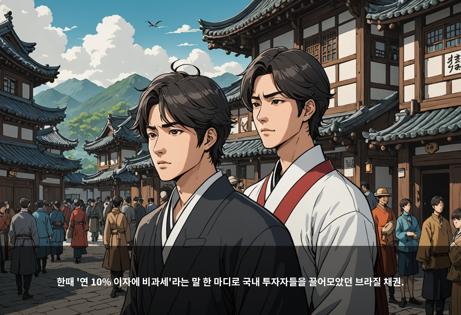 한때 '연 10% 이자에 비과세'라는 말 한 마디로 국내 투자자들을 끌어모았던 브라질 채권.