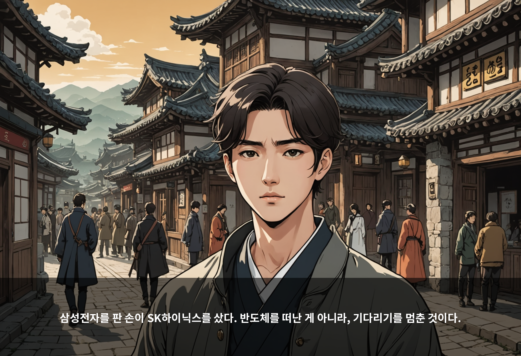 삼성전자를 판 손이 SK하이닉스를 샀다. 반도체를 떠난 게 아니라, 기다리기를 멈춘 것이다.