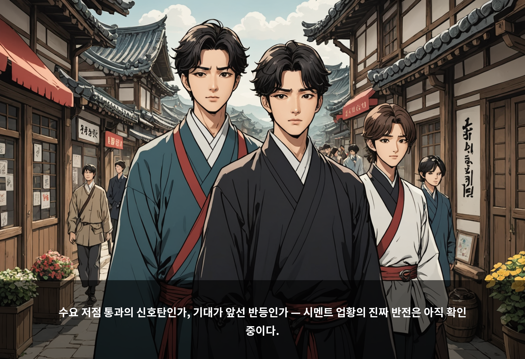 수요 저점 통과의 신호탄인가, 기대가 앞선 반등인가 — 시멘트 업황의 진짜 반전은 아직 확인 중이다.