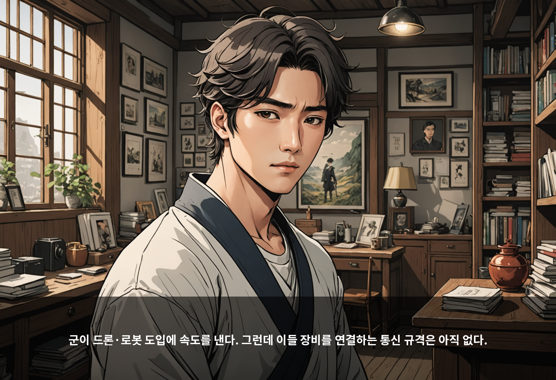 군이 드론·로봇 도입에 속도를 낸다. 그런데 이들 장비를 연결하는 통신 규격은 아직 없다.