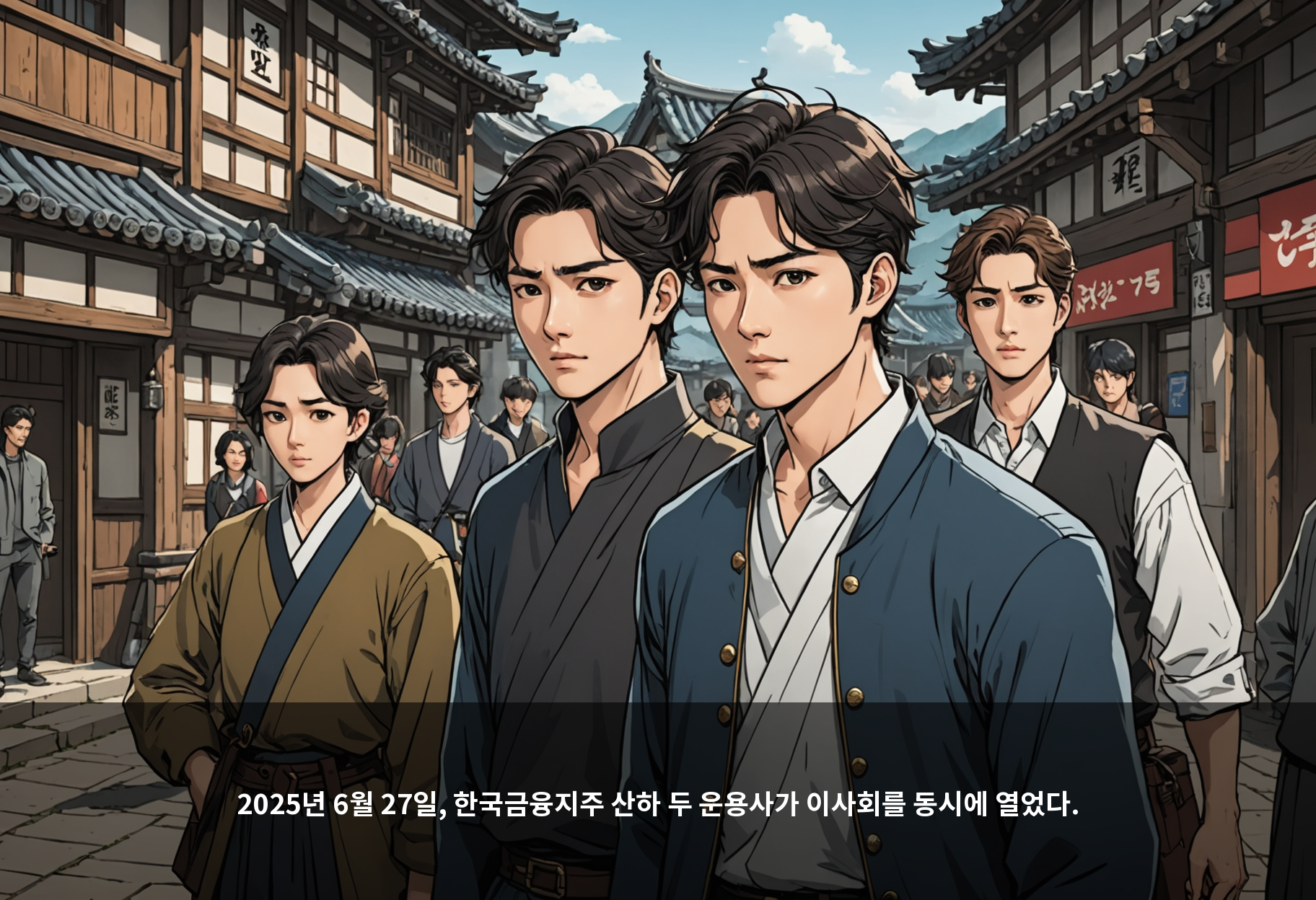 2025년 6월 27일, 한국금융지주 산하 두 운용사가 이사회를 동시에 열었다.