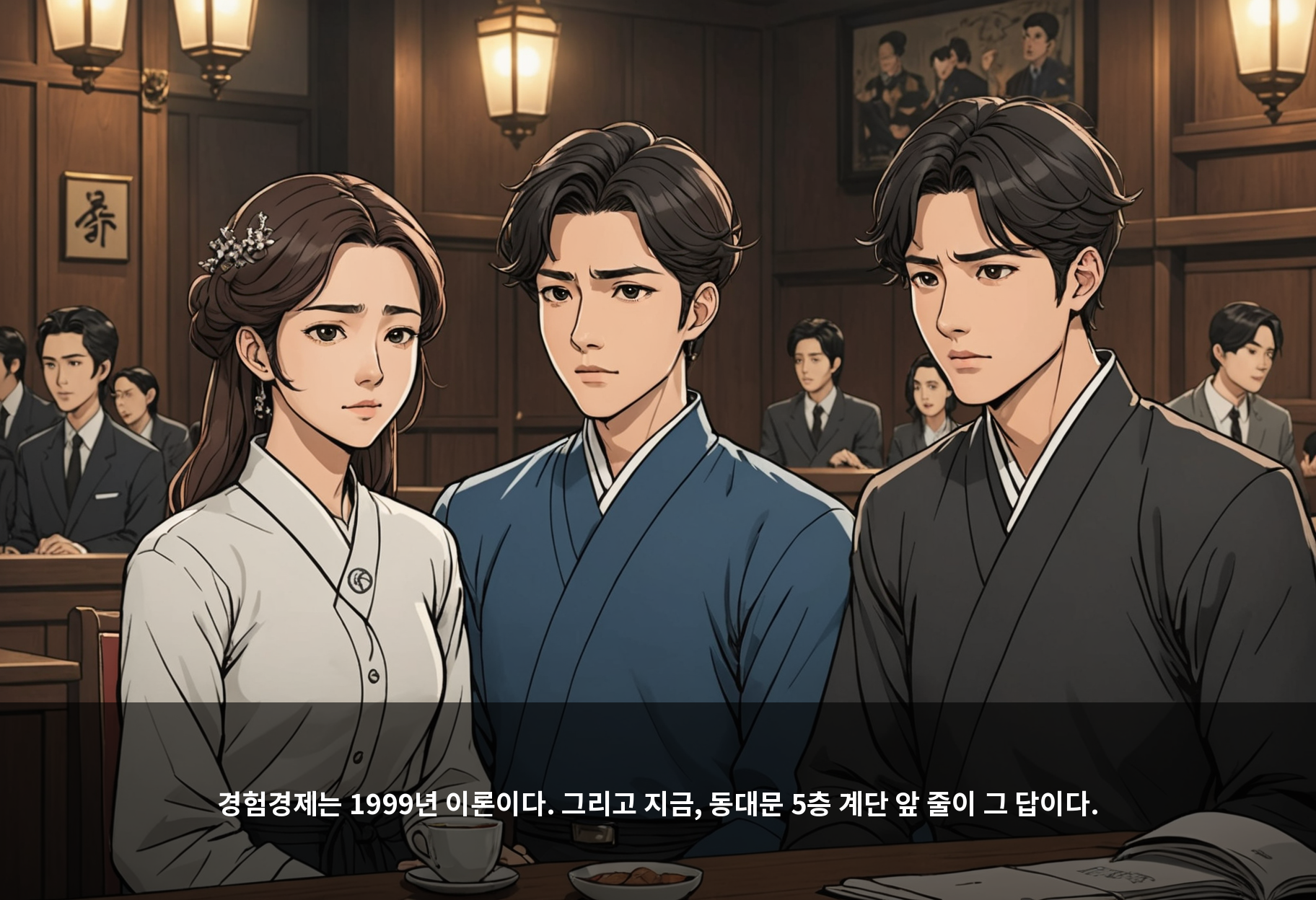 경험경제는 1999년 이론이다. 그리고 지금, 동대문 5층 계단 앞 줄이 그 답이다.