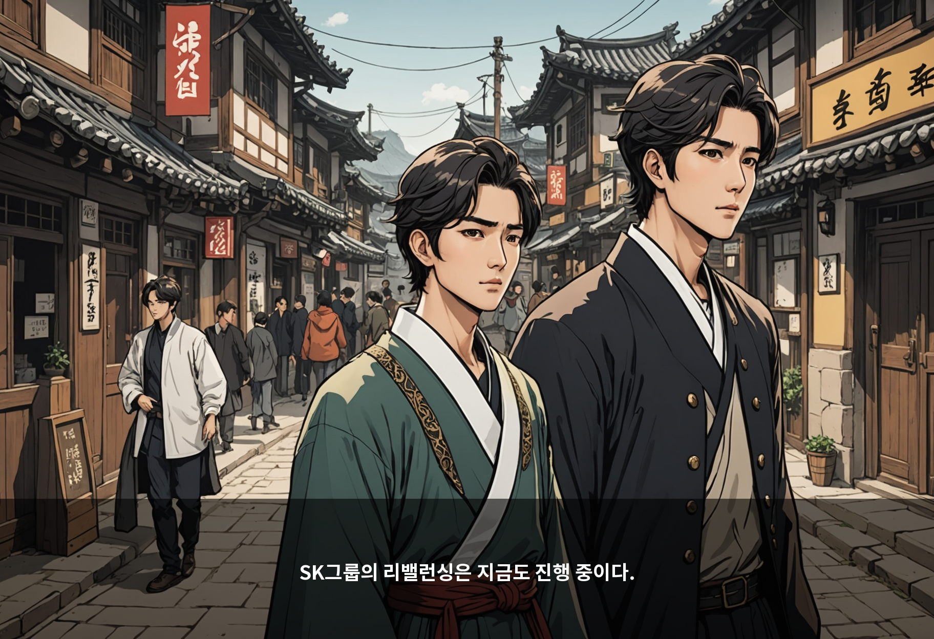 SK그룹의 리밸런싱은 지금도 진행 중이다.
