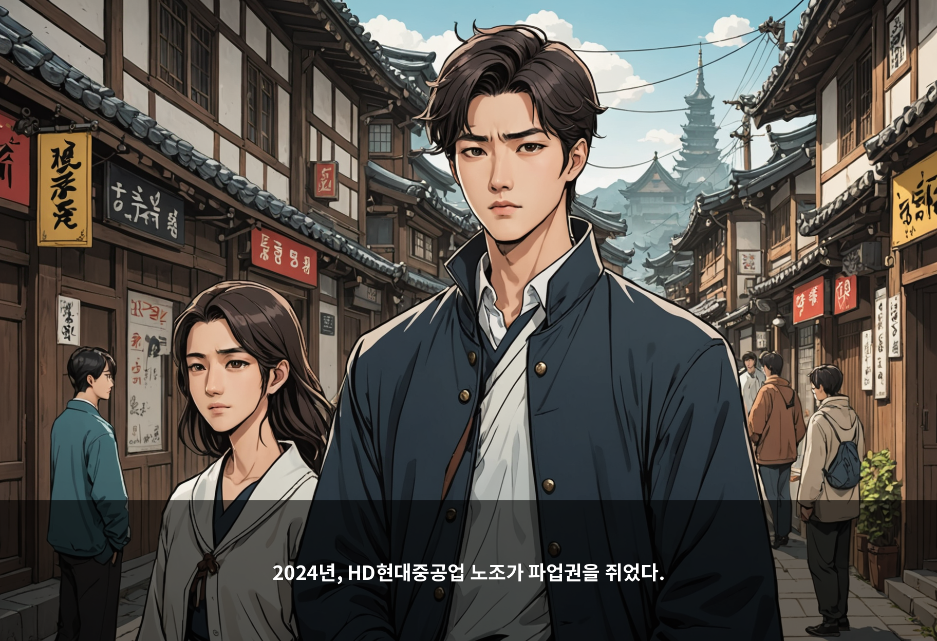 2024년, HD현대중공업 노조가 파업권을 쥐었다.