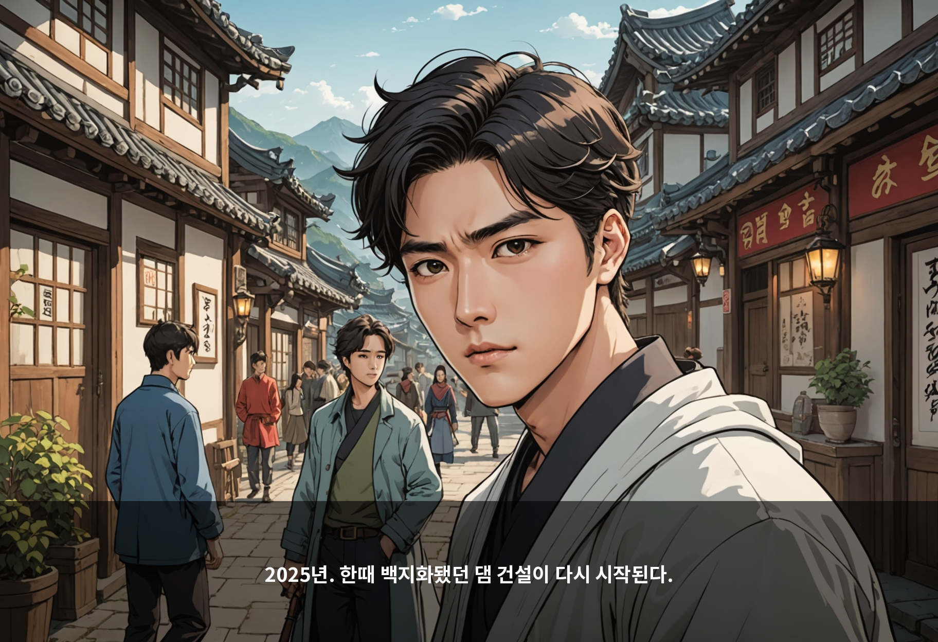 2025년. 한때 백지화됐던 댐 건설이 다시 시작된다.