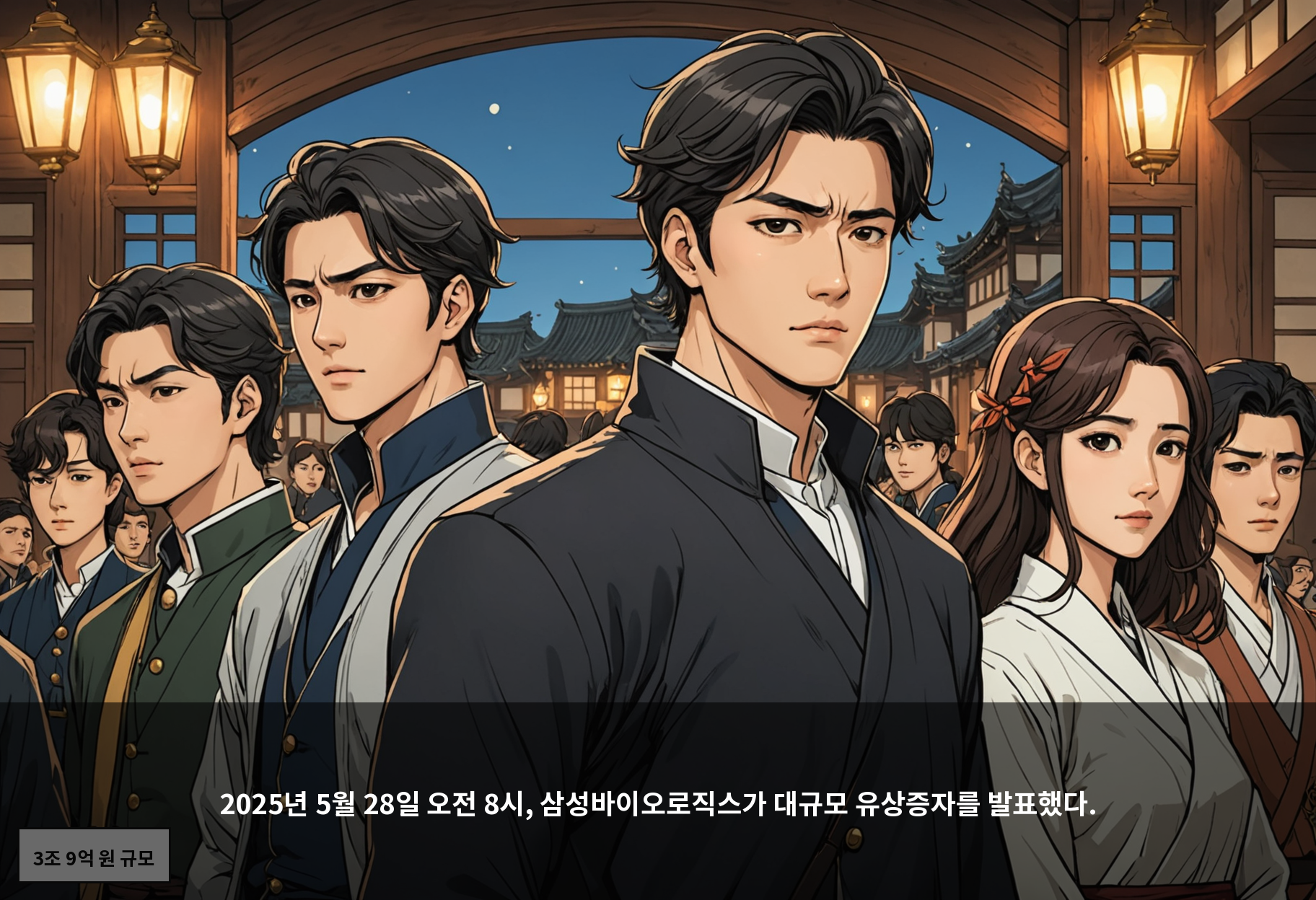 2025년 5월 28일 오전 8시, 삼성바이오로직스가 대규모 유상증자를 발표했다.