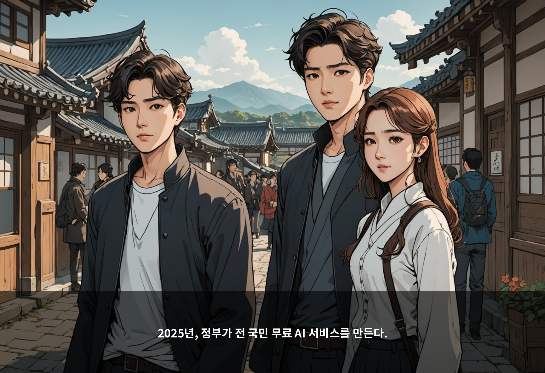 2025년, 정부가 전 국민 무료 AI 서비스를 만든다.