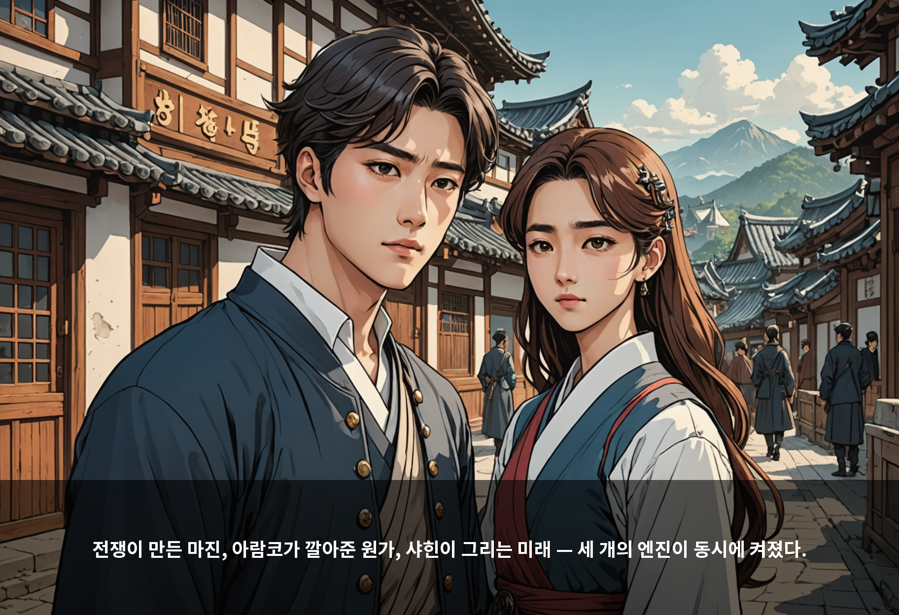 전쟁이 만든 마진, 아람코가 깔아준 원가, 샤힌이 그리는 미래 — 세 개의 엔진이 동시에 켜졌다.